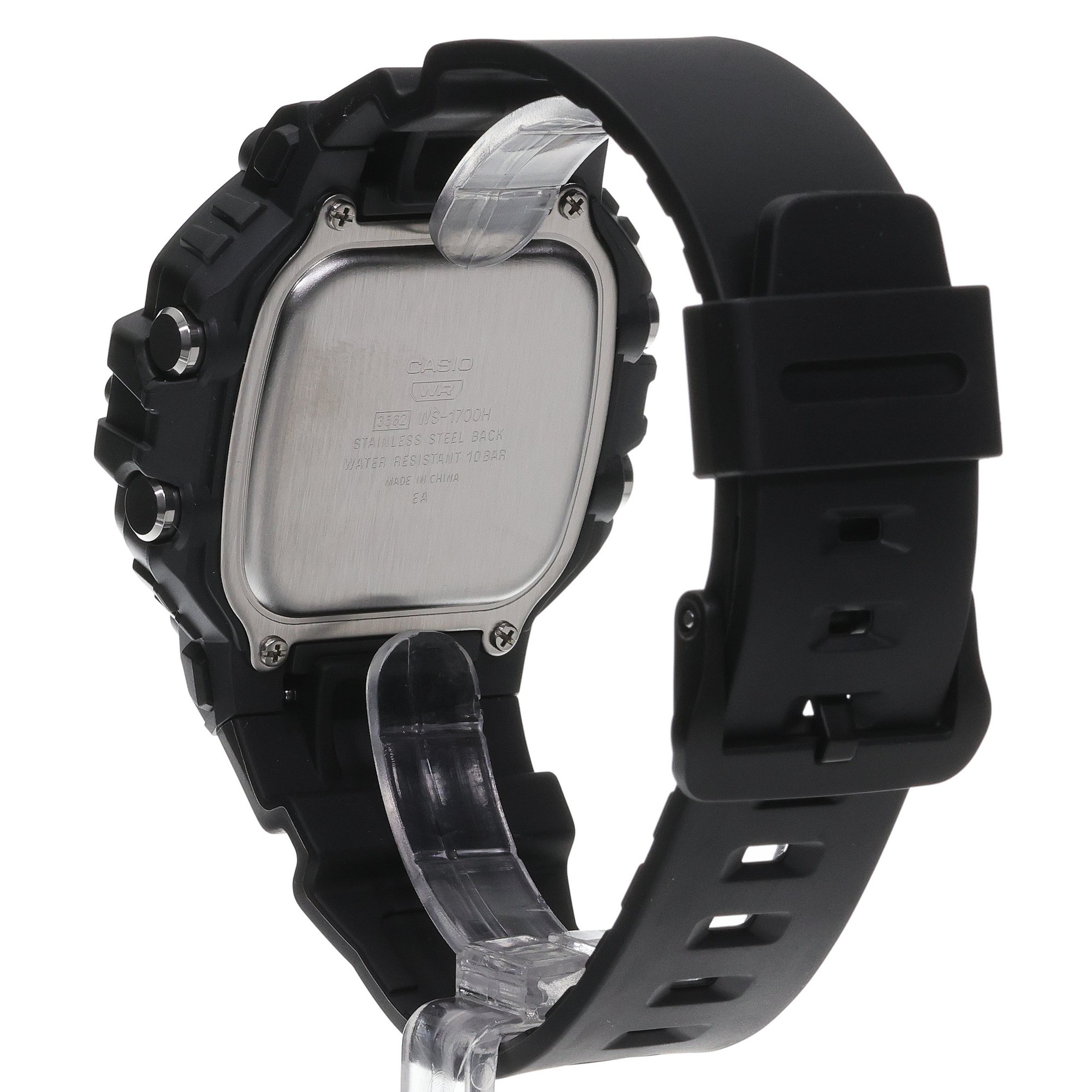 Casio WS-1700H-1AVEF zegarek czarny sportowy Sportowe pasek - miniatura 4
