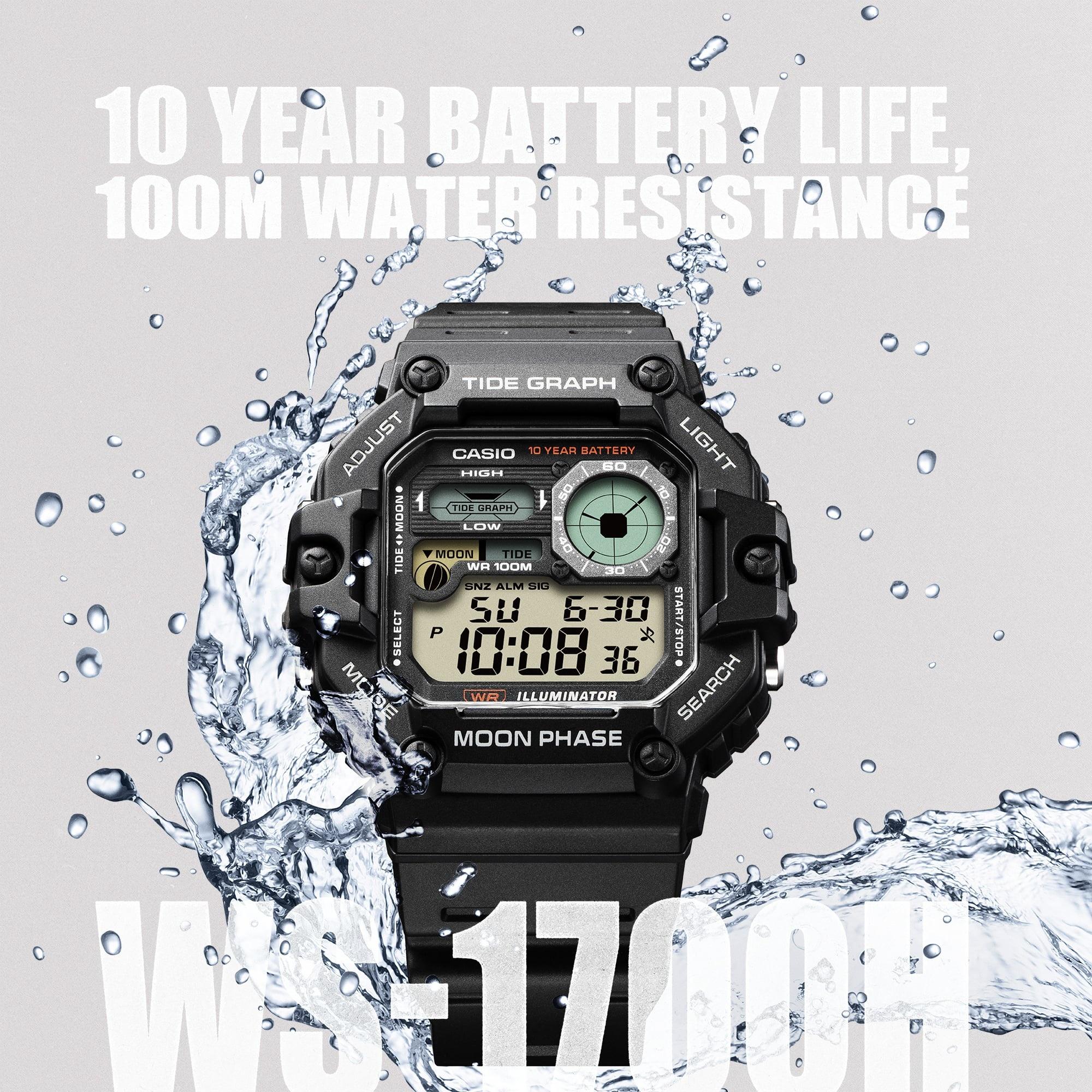 Casio WS-1700H-1AVEF zegarek męski Sportowe - miniatura 6