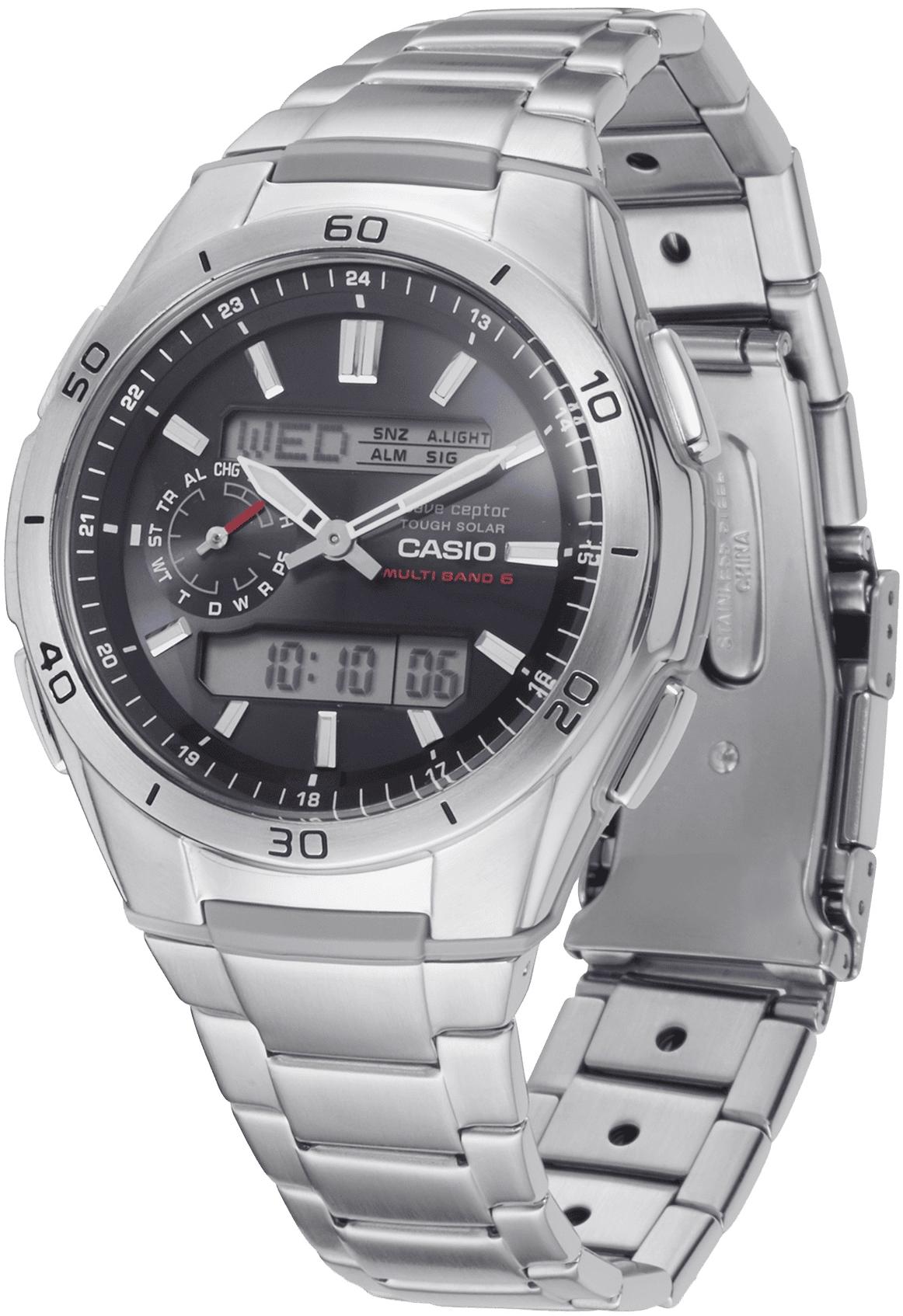 Casio WVA-M650D-1AER zegarek męski Radio Controlled - miniatura 2