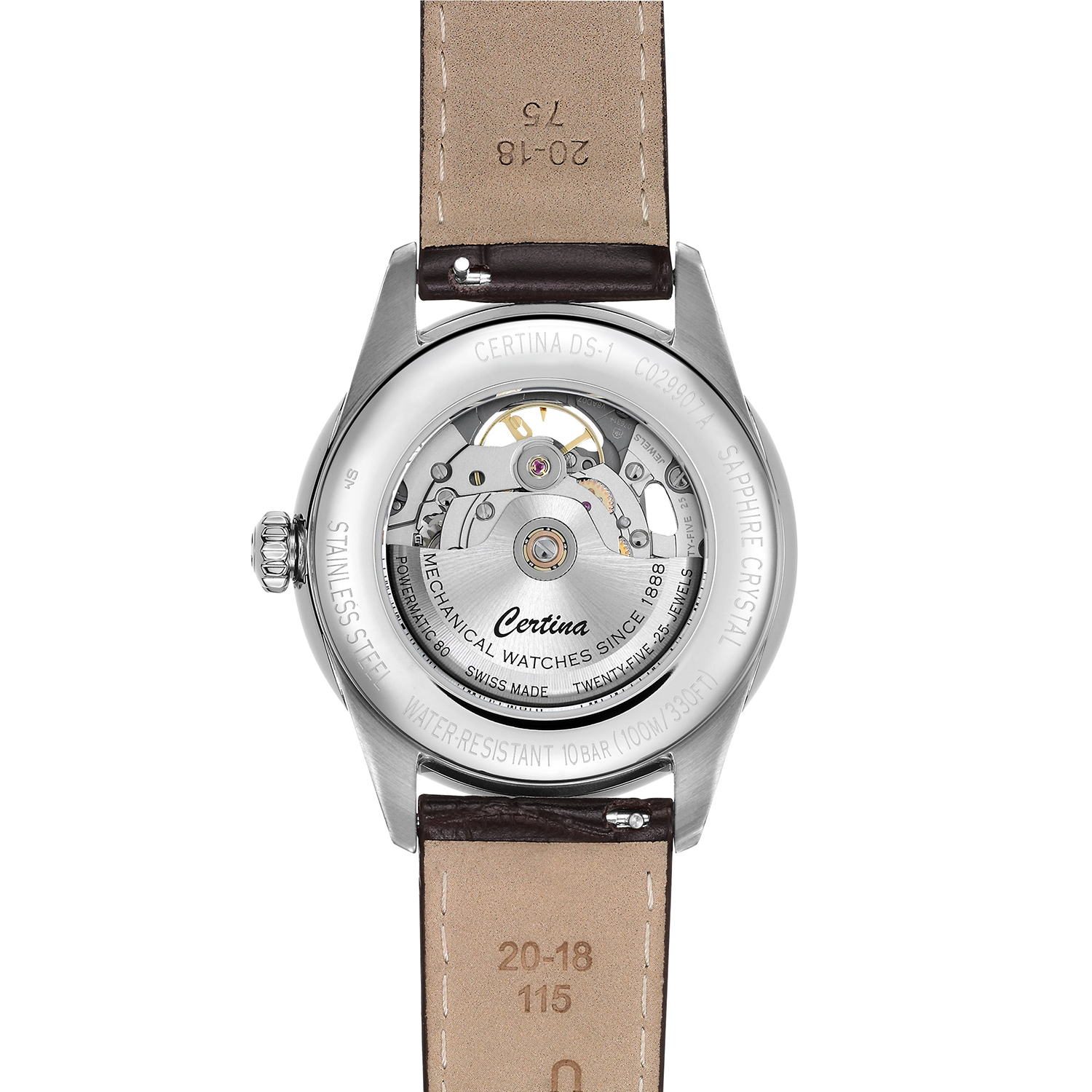 DS-1 Skeleton 40mm Certina C029.907.16.081.00 - hover