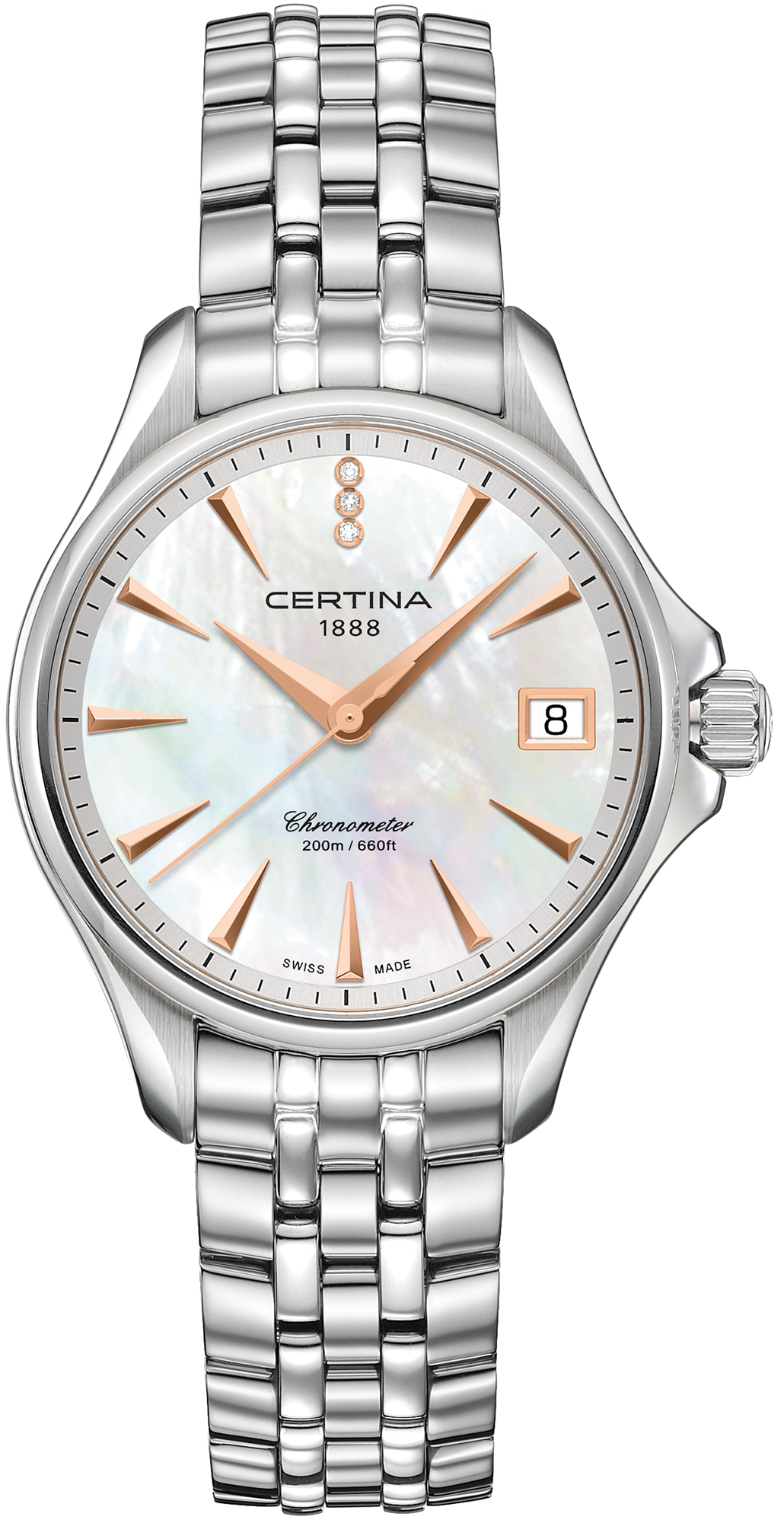 DS Action Lady Diamonds 34mm Certina C032.051.11.116.00 