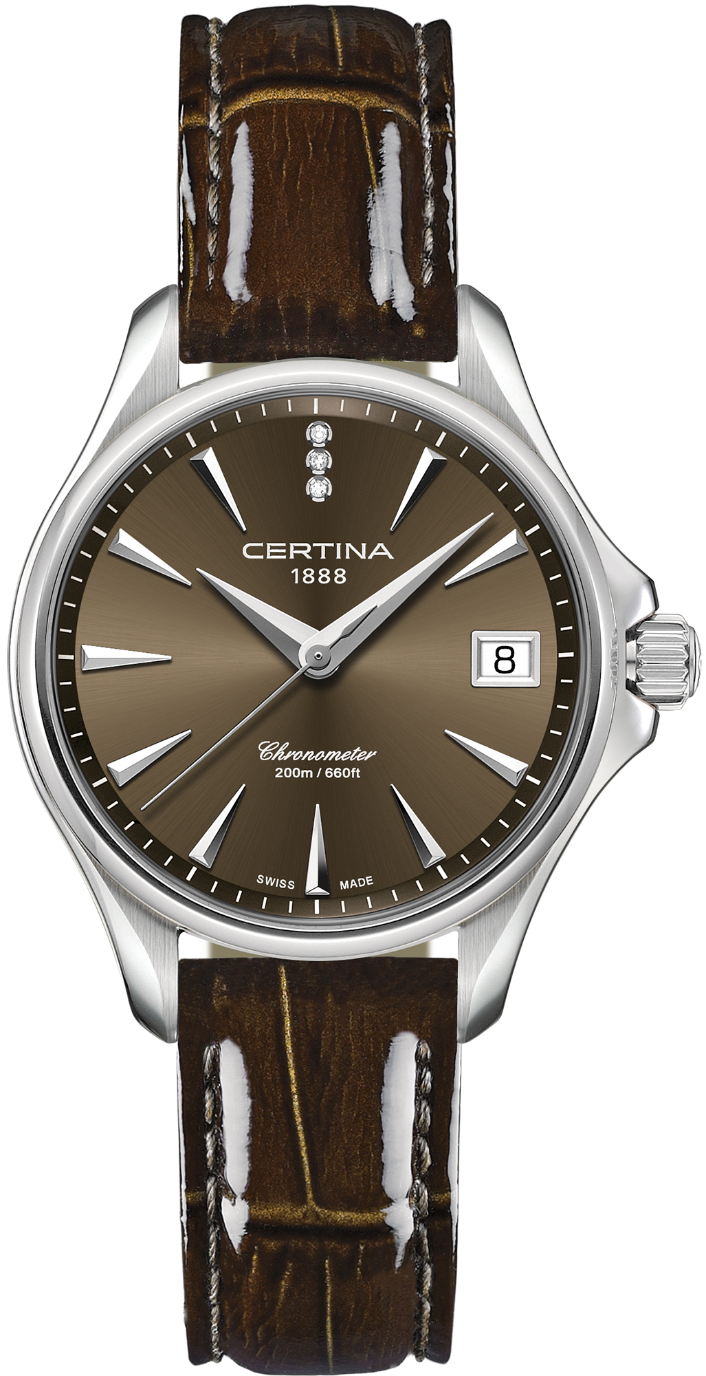 DS Action Lady Diamonds 34mm Certina C032.051.16.296.00 