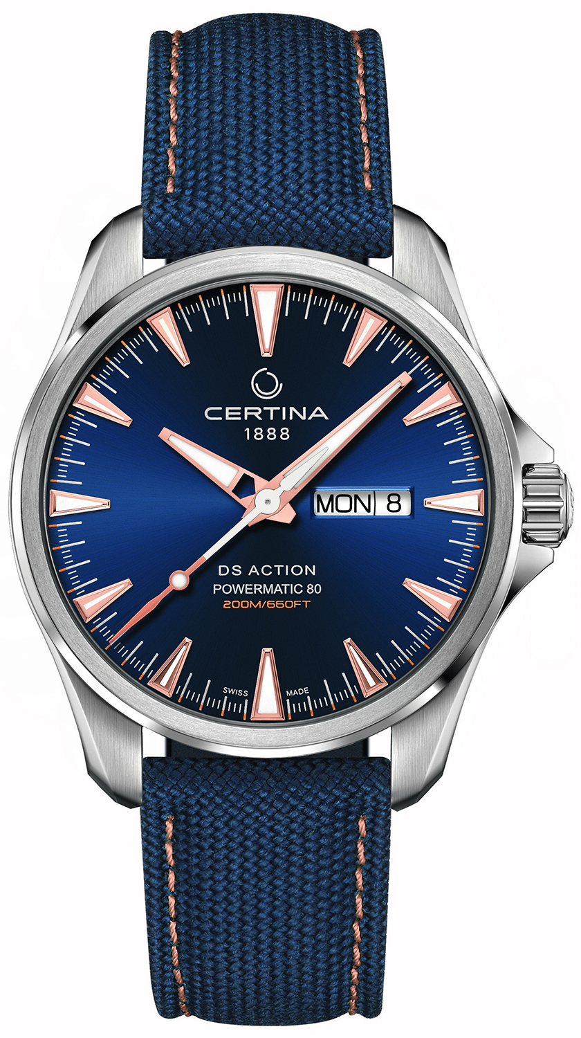 DS Action Day-Date 41mm Certina C032.430.18.041.01 