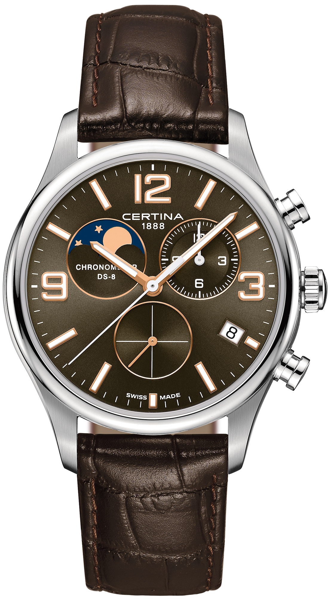 DS-8 Chronograph Moonphase 42mm Certina C033.460.16.087.00 