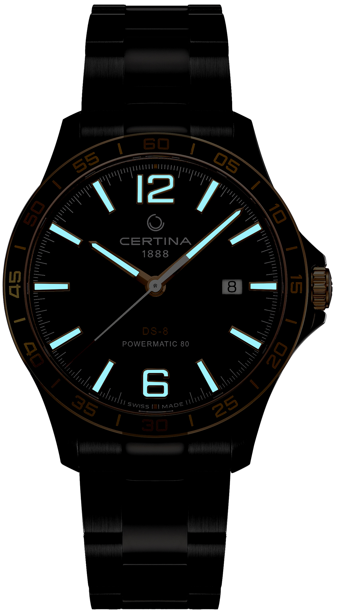 DS-8 Gent Powermatic 80 41mm Certina C033.807.33.057.00 - hover