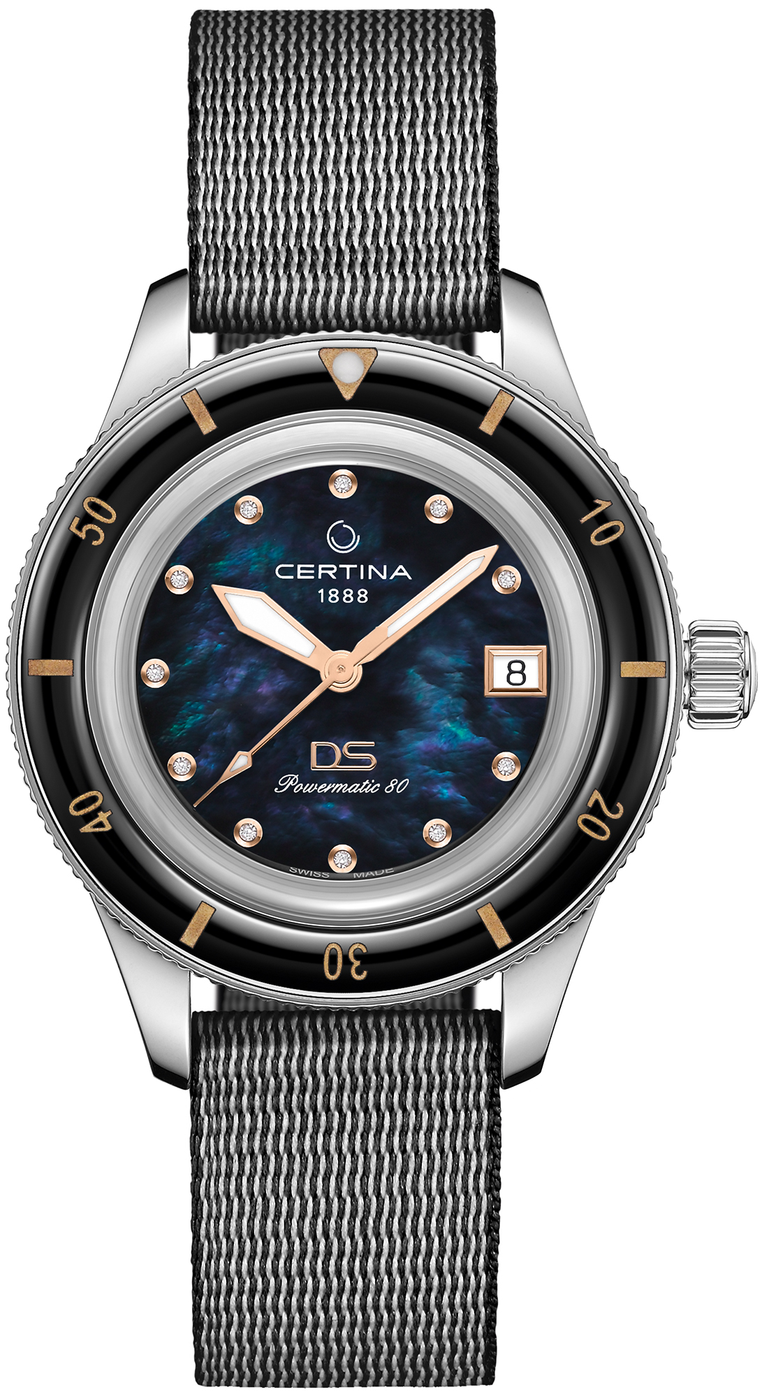 DS PH200M LADY 39mm Certina C036.207.18.126.00 