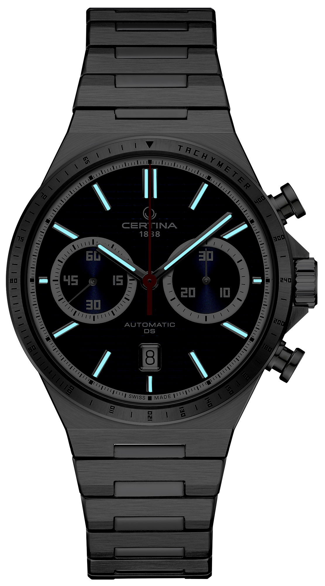DS-7 Chrono Auto Blue 42mm Certina C043.427.11.041.00 - hover