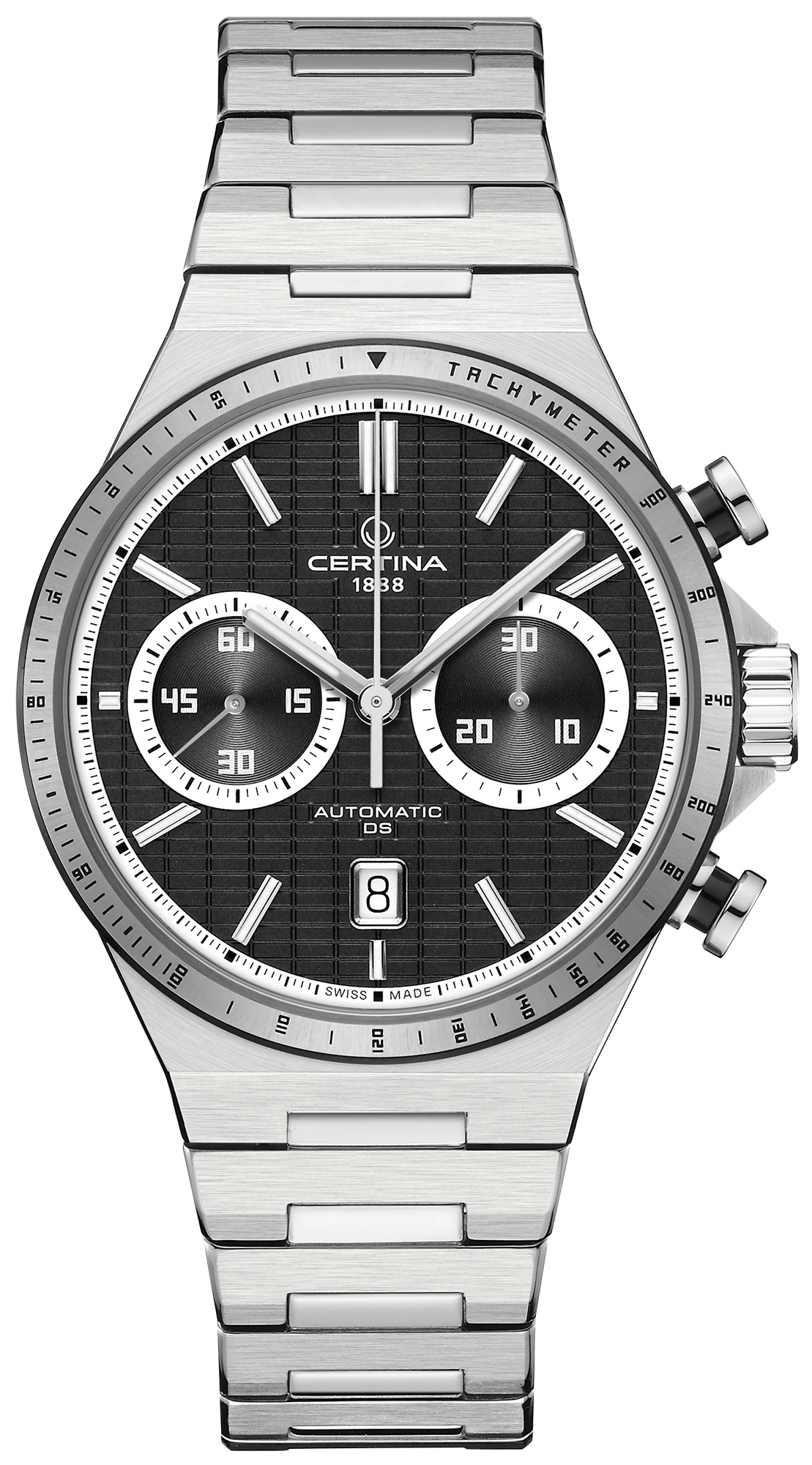 DS-7 Chrono Auto Black 42mm  Certina C043.427.21.051.00 