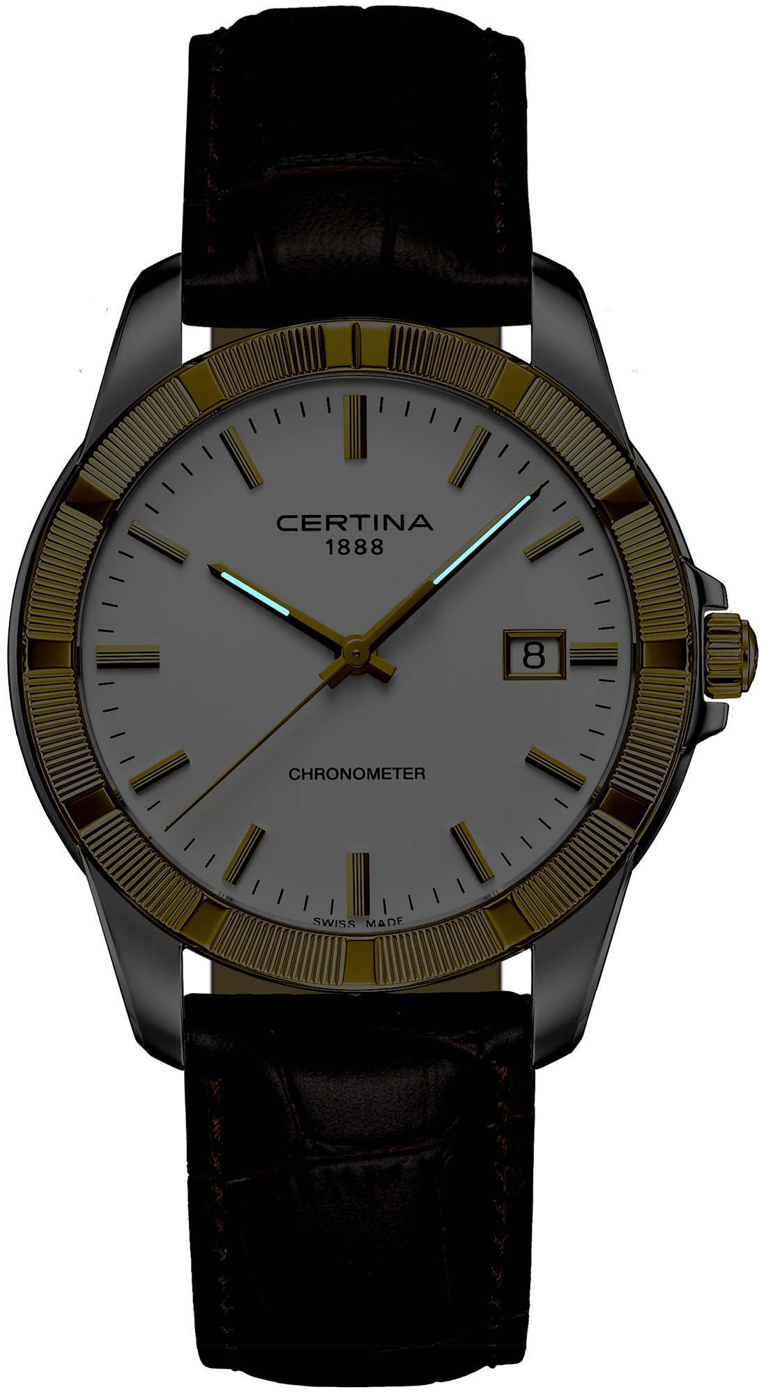 DS JUBILE CHRONOMETER 18K GOLD 40mm Certina C902.451.46.011.00 - hover