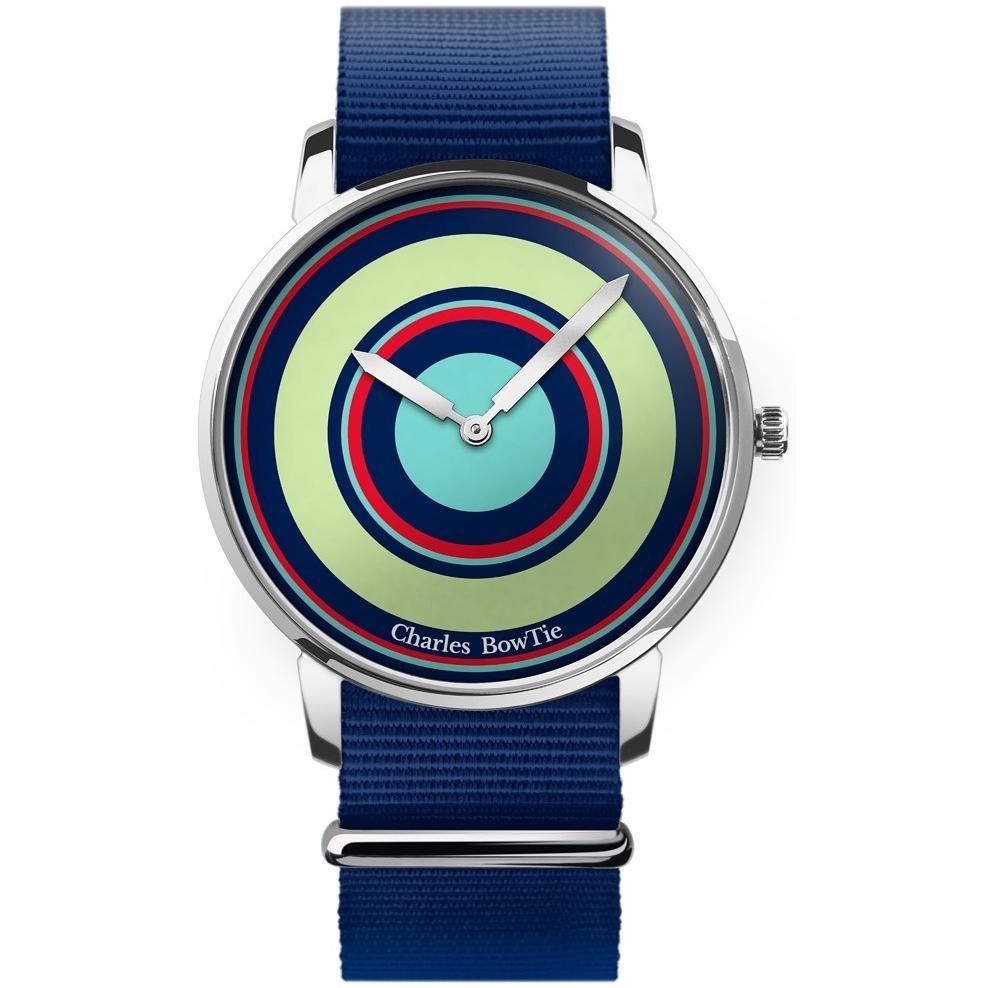 Charles BowTie CALSANB zegarek męski Roundel Collection srebrny - miniatura 5