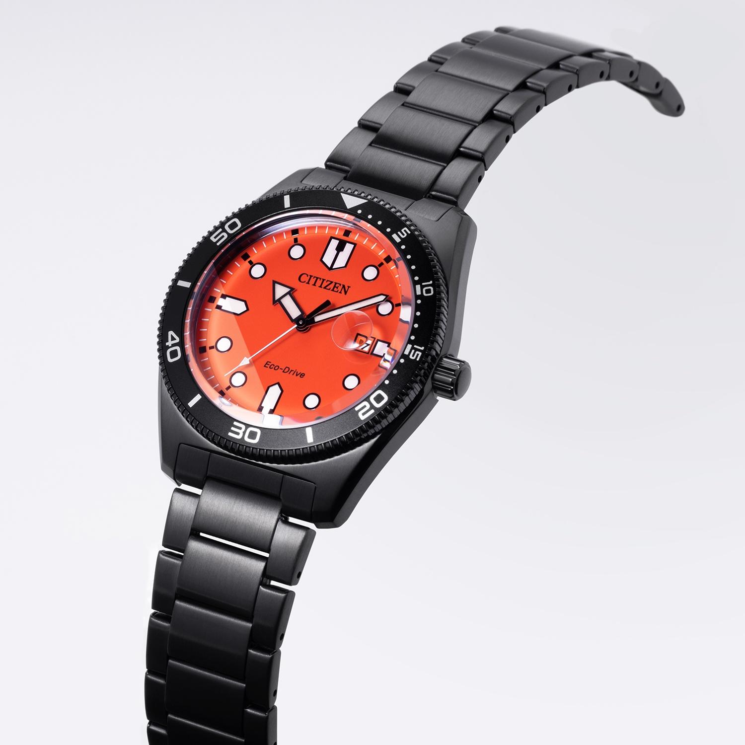 Citizen AW1765-88X zegarek czarny klasyczny Ecodrive bransoleta - miniatura 5