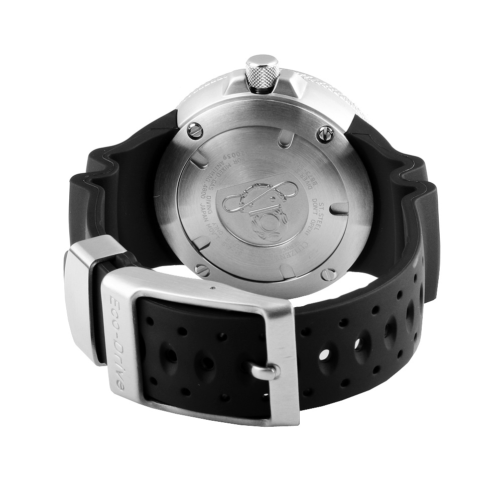 Citizen BJ8050-08E zegarek srebrny sportowy Promaster pasek - miniatura 5
