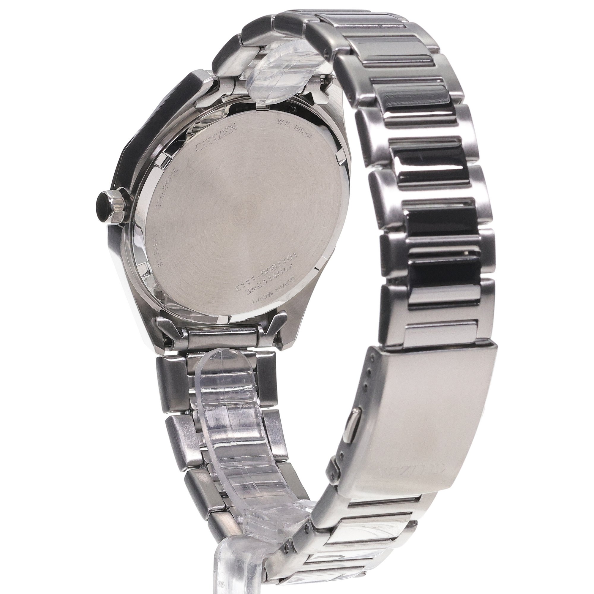 Citizen BM7620-83A zegarek srebrny klasyczny Ecodrive bransoleta - miniatura 4