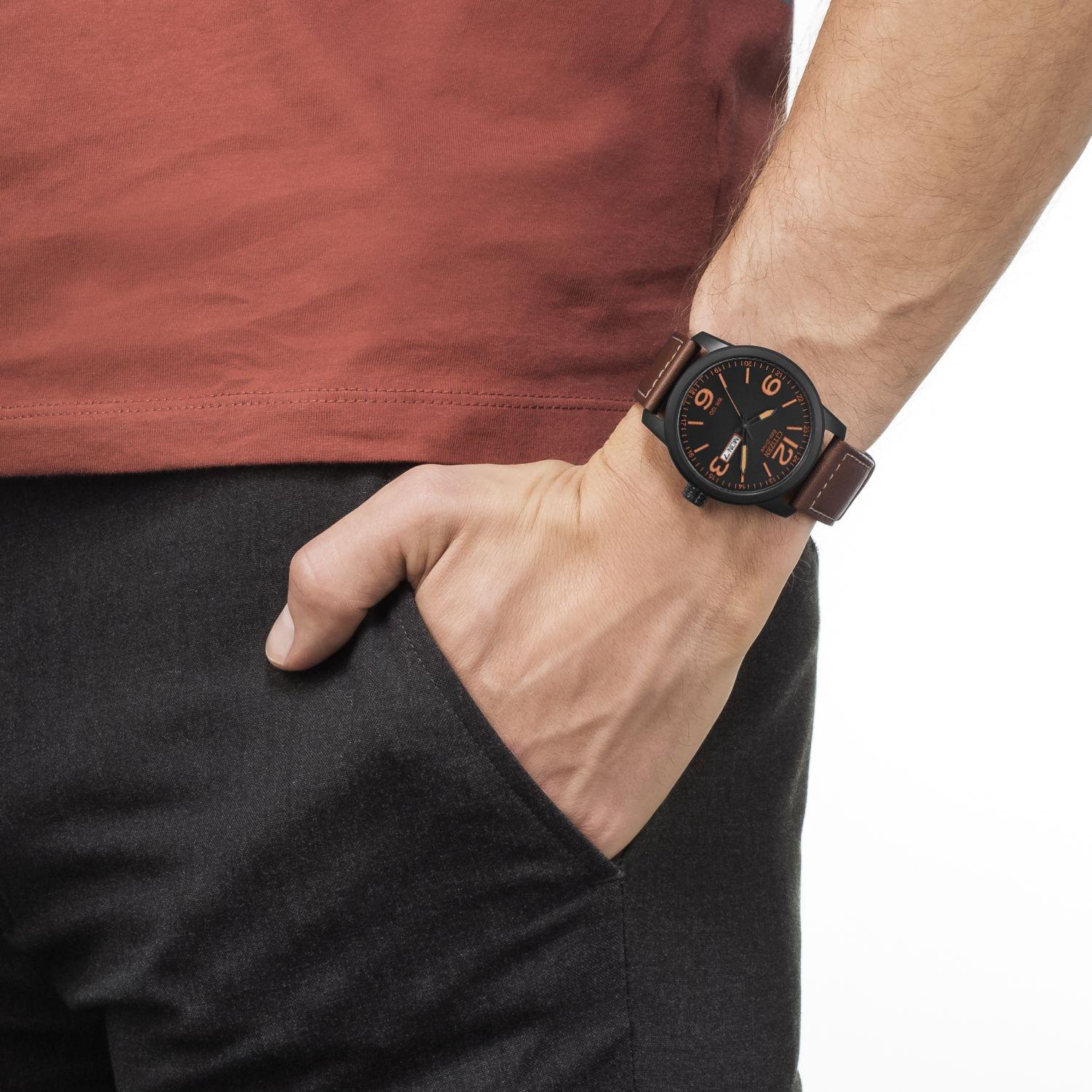 Citizen BM8476-07EE zegarek czarny klasyczny Ecodrive pasek - miniatura 3