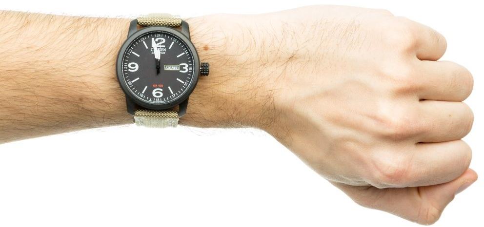 Citizen BM8476-23EC Ecodrive klasyczny zegarek czarny - miniatura 6