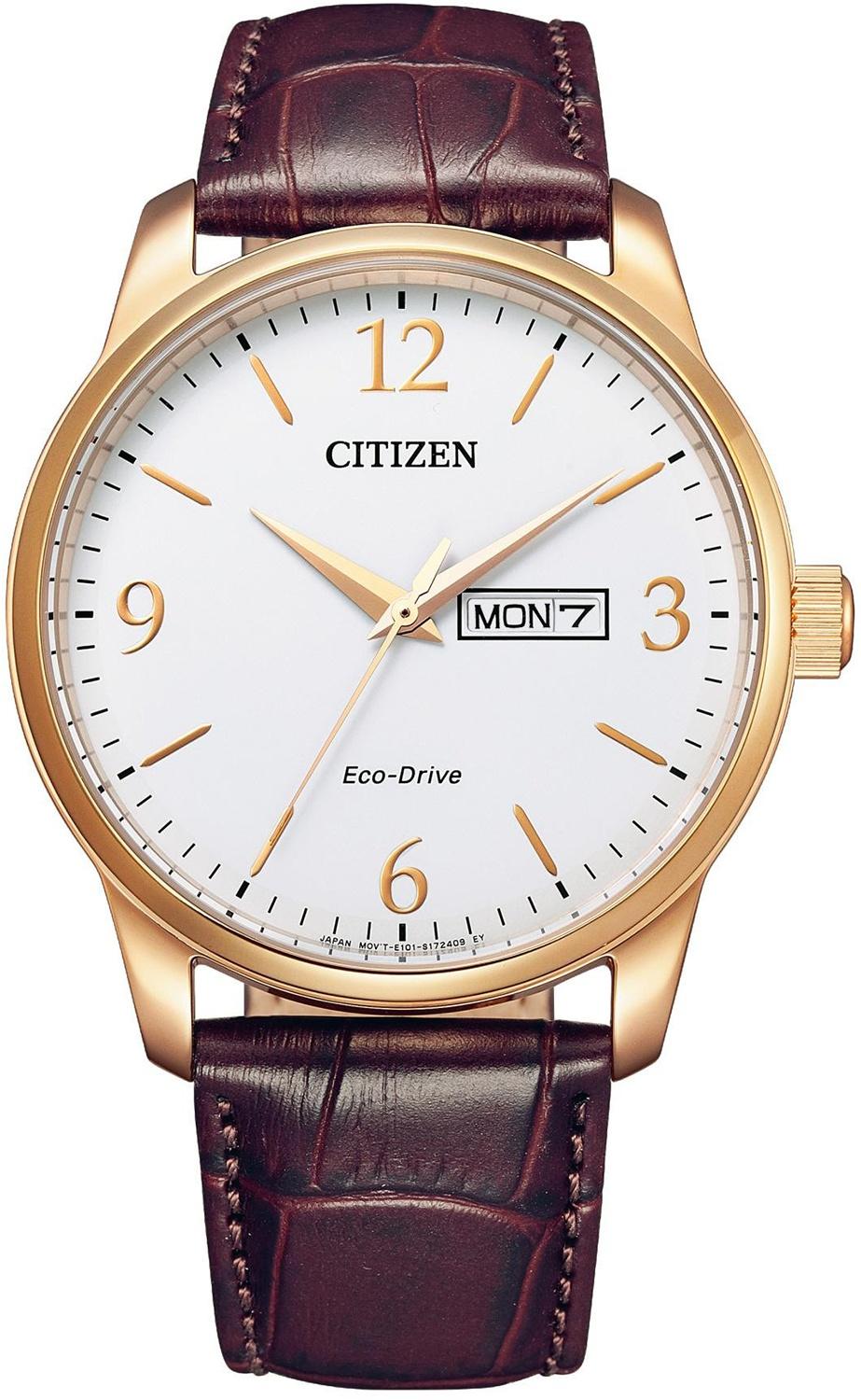 Eco-Drive Leather Citizen BM8553-16AC 