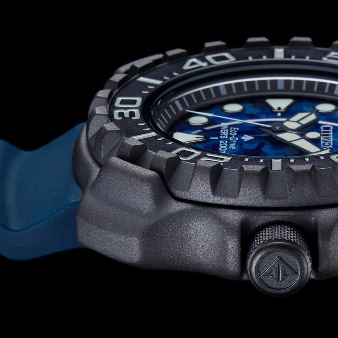 Citizen BN0227-09L zegarek szary sportowy Promaster pasek - miniatura 5