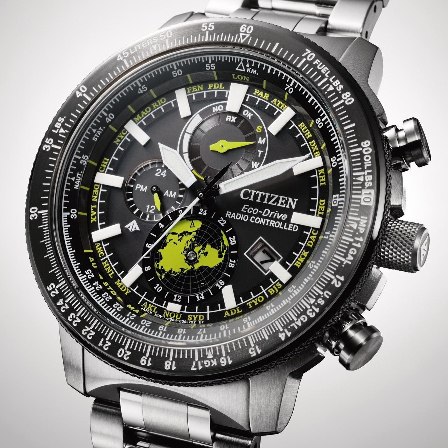 Citizen BY3006-53E Promaster Sky Radio Controlled Nothern Hemisphere zegarek sportowy Promaster