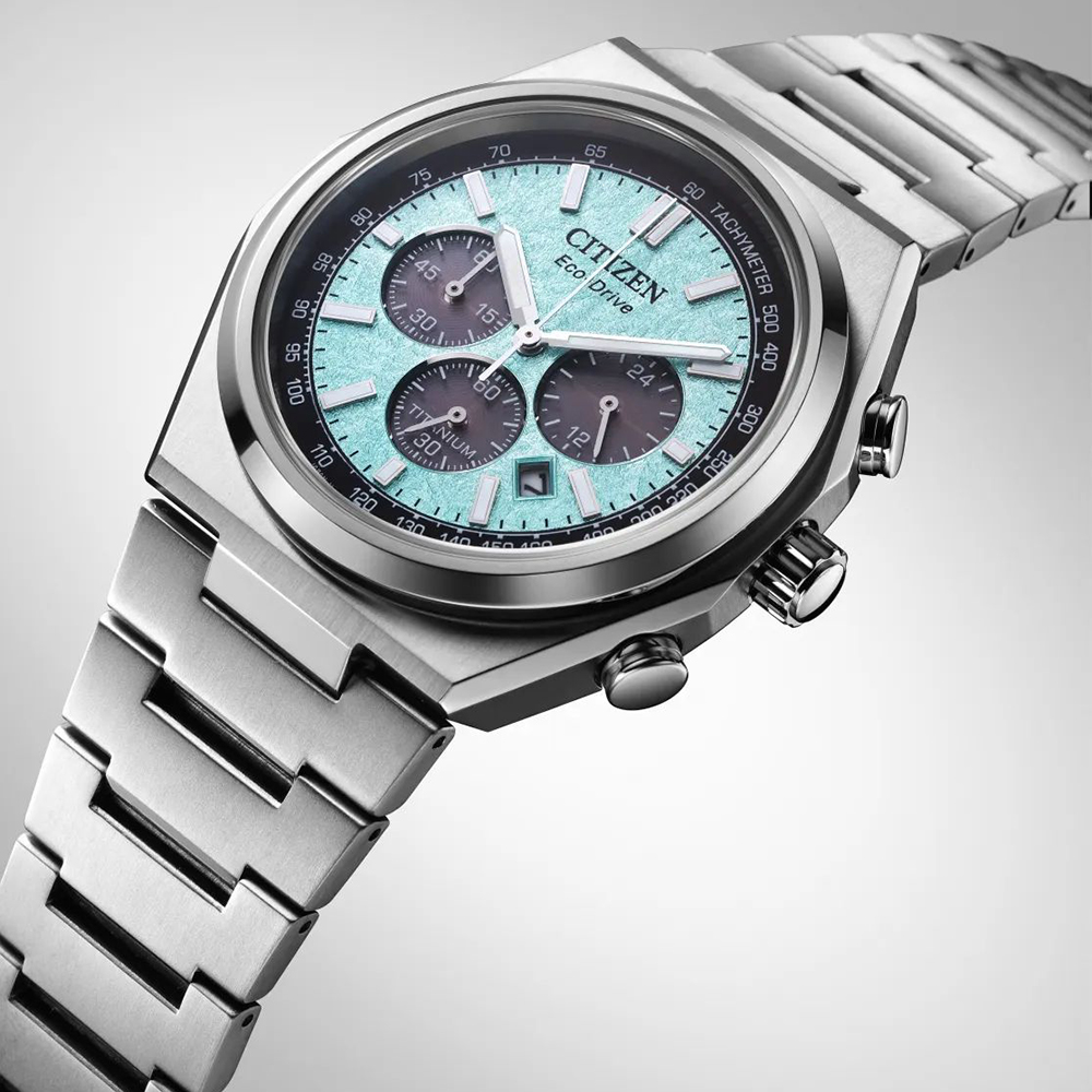 Citizen CA4610-85M Super Titanium Chronograph zegarek sportowy Titanium
