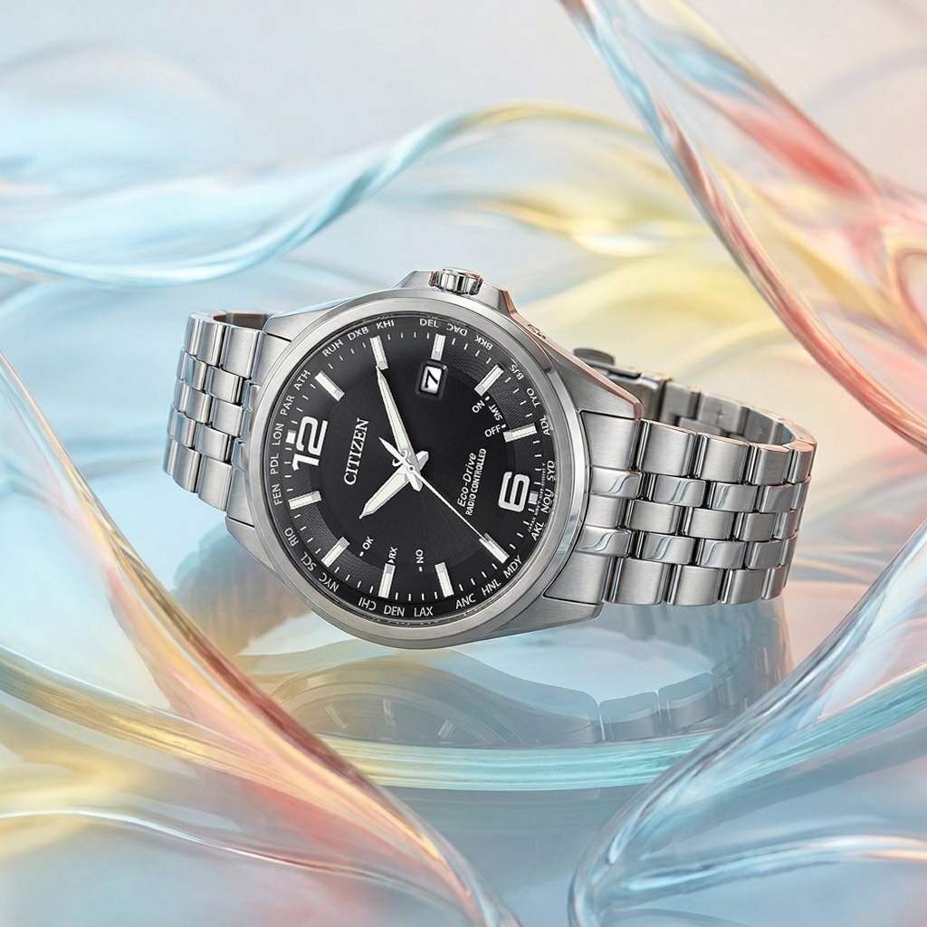 Citizen CB0010-88E męski zegarek Radio Controlled bransoleta - miniatura 3
