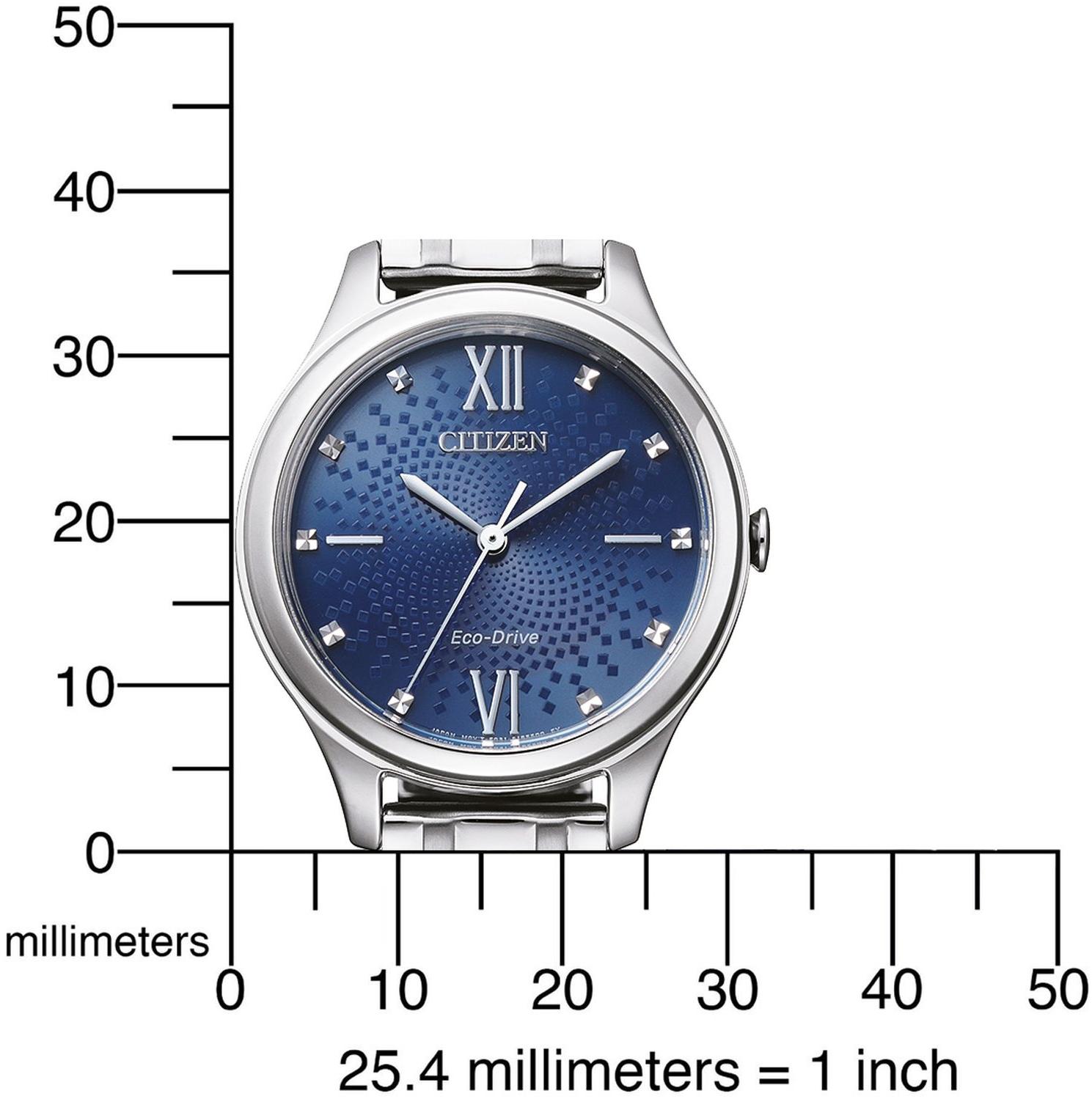 Citizen EM0500-73L Ecodrive zegarek damski klasyczny mineralne - miniatura 6