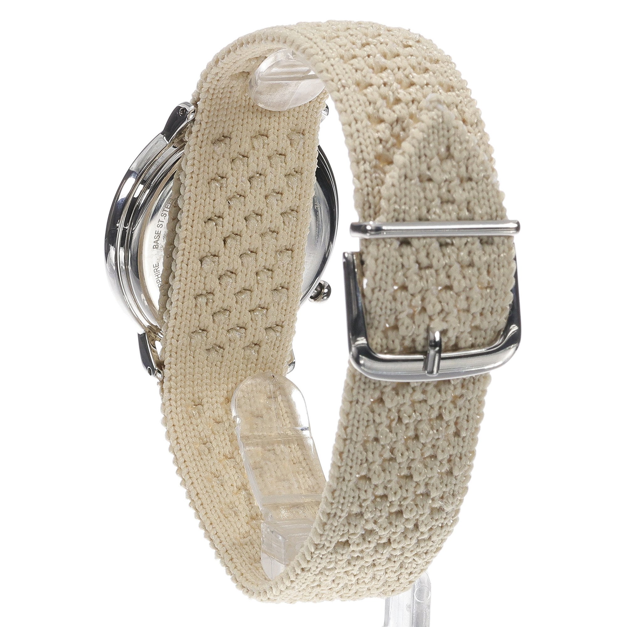 Citizen EM1006-40A zegarek srebrny klasyczny Lady pasek - miniatura 7