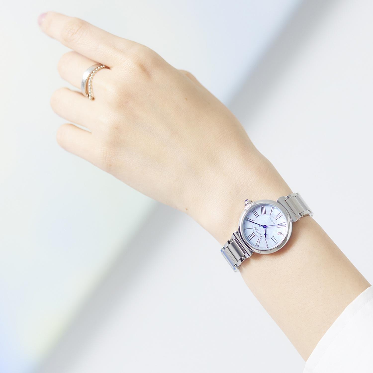 Citizen EM1060-87N zegarek damski klasyczny Ecodrive bransoleta - miniatura 9