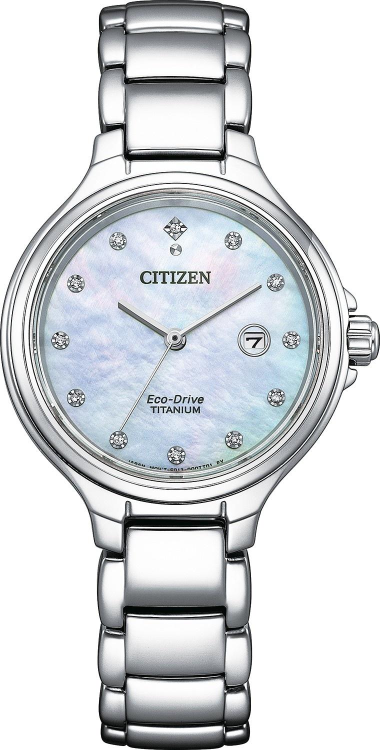 Titanium Eco-Drive Elegance Citizen EW2680-84D 