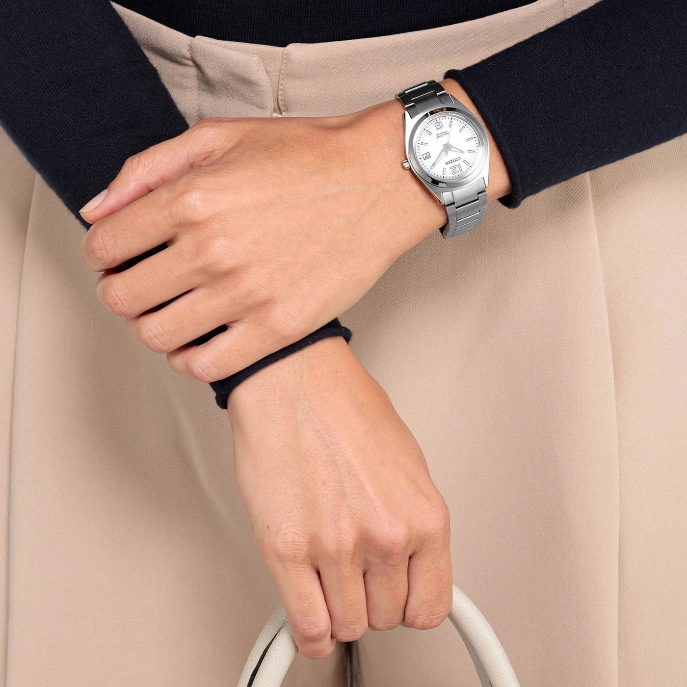 Citizen FE6151-82A Eco-Drive Super Titanium zegarek klasyczny Titanium - miniatura 4