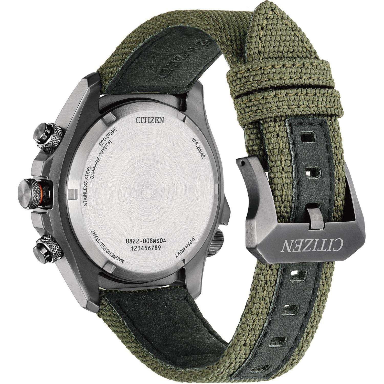 Citizen JV1005-02W Promaster Land Eco-Drive Promaster sportowy zegarek szary - miniatura 7