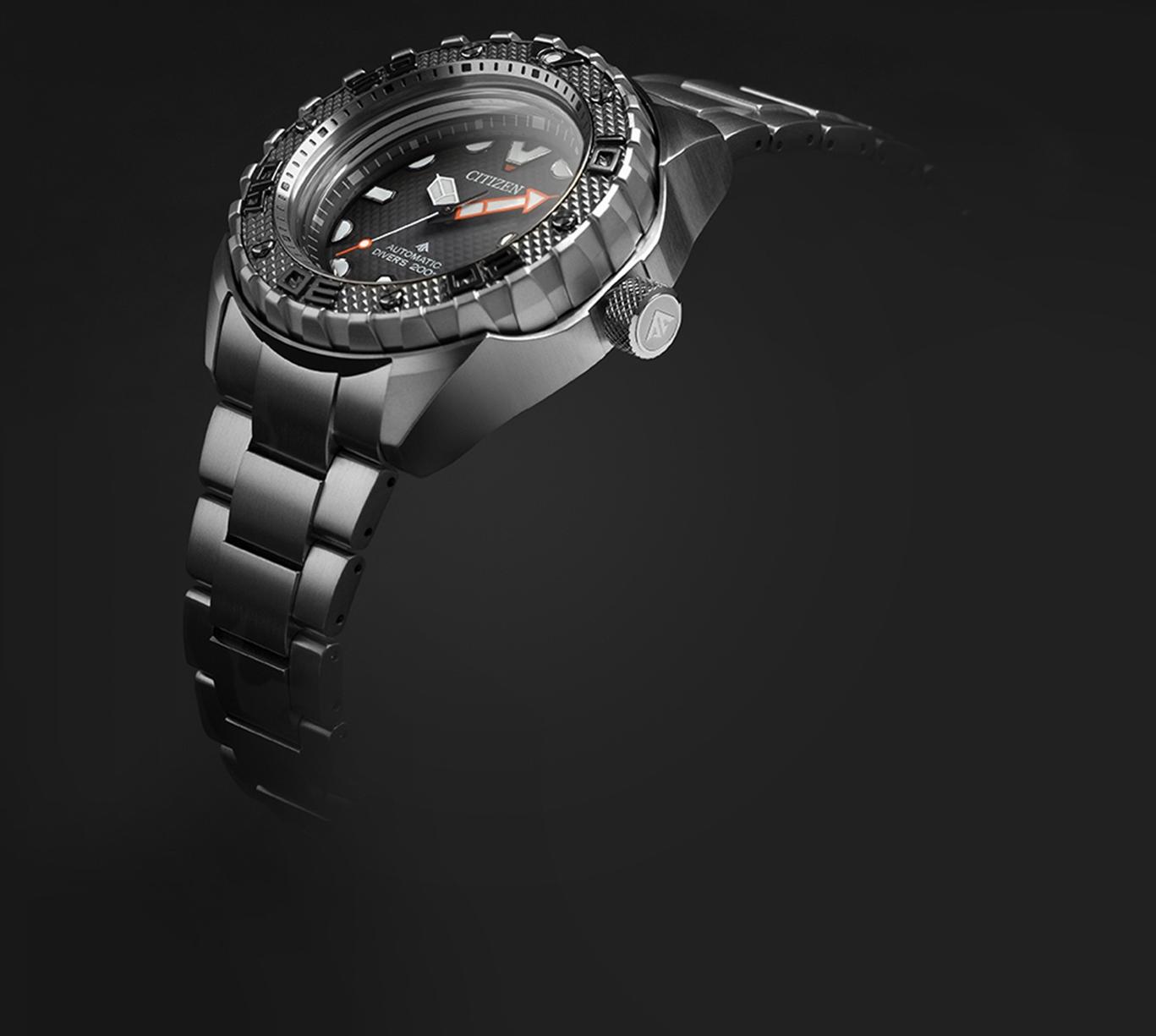 Citizen NB6004-83E zegarek szary sportowy Promaster bransoleta - miniatura 5