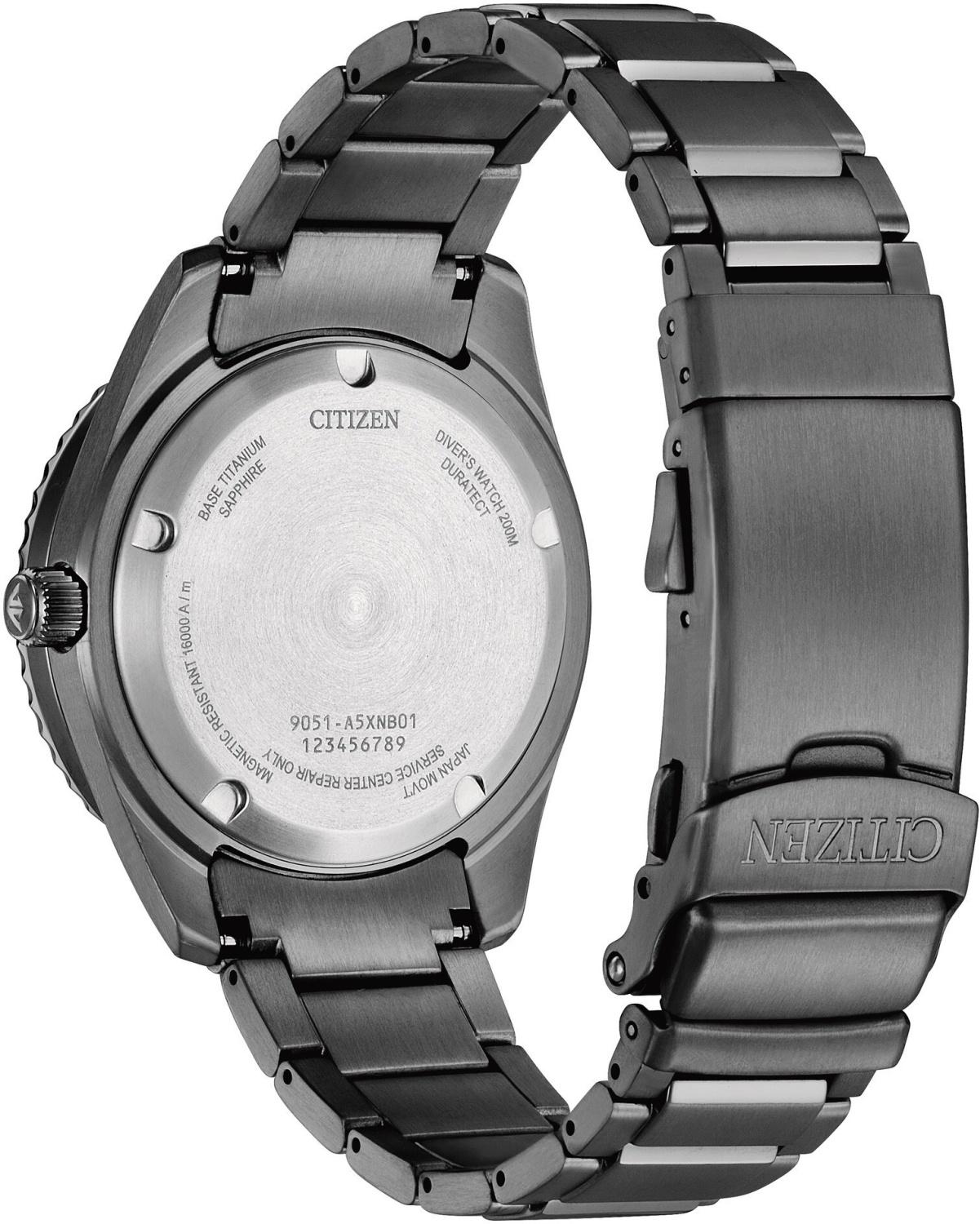 Citizen NB6025-59H PROMASTER ECO-DRIVE Divers 200m Titanium zegarek klasyczny Promaster - miniatura 3