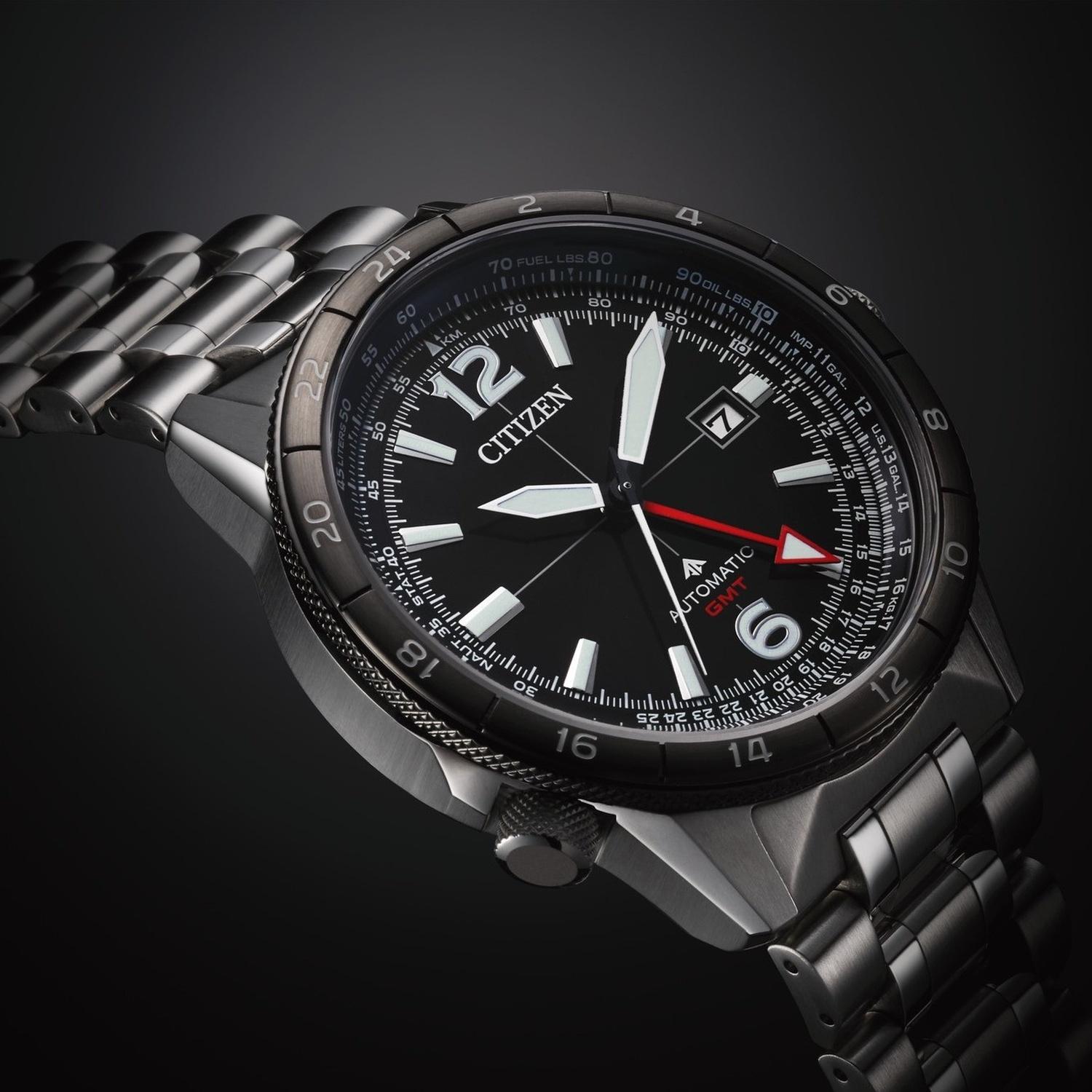 Citizen NB6046-59E zegarek srebrny klasyczny Promaster bransoleta - miniatura 5
