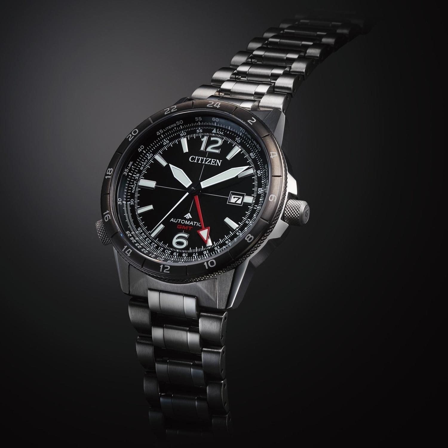 Citizen NB6046-59E zegarek srebrny klasyczny Promaster bransoleta - miniatura 6