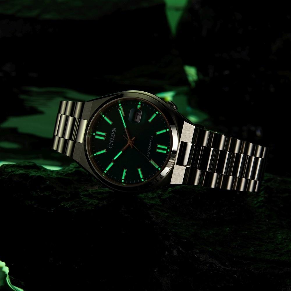 Citizen NJ0150-81X Automat Tsuyosa Green Automatic Classic Sapphire bransoleta - miniatura 16