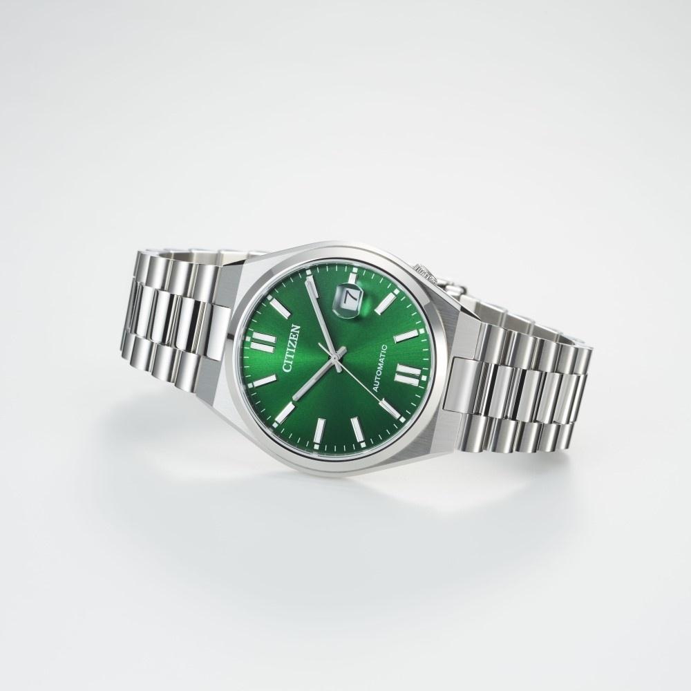 Citizen NJ0150-81X Tsuyosa Green Automatic Classic Sapphire Automat klasyczny zegarek srebrny - miniatura 9