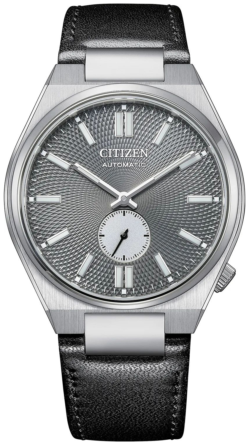Tsuyosa Grey Automatic Small Second Classic Sapphire Citizen NK5010-01H 