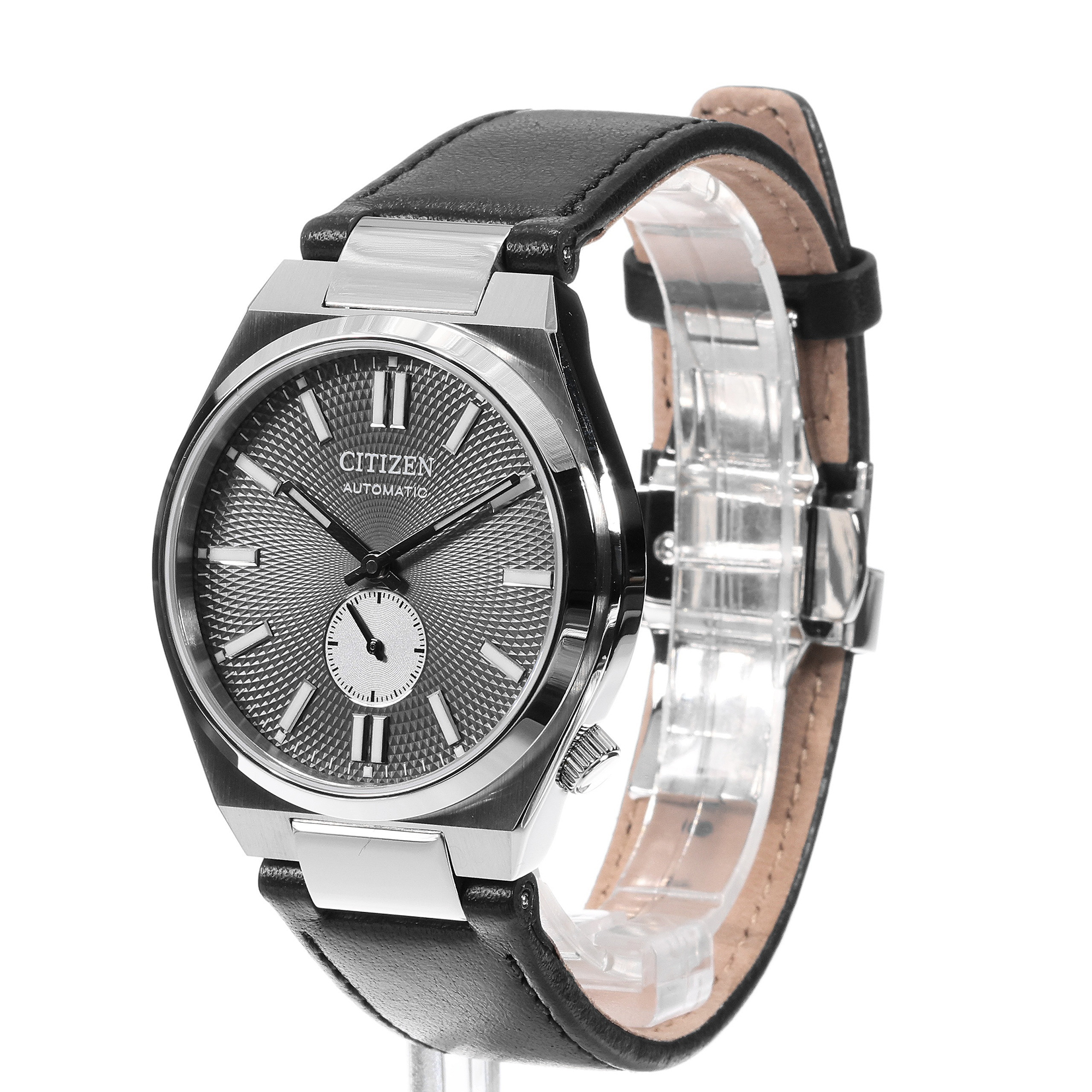 Citizen NK5010-01H zegarek srebrny klasyczny Automat pasek - miniatura 5