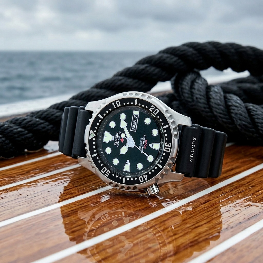 Citizen NY0040-09EC męski zegarek Promaster pasek - miniatura 3