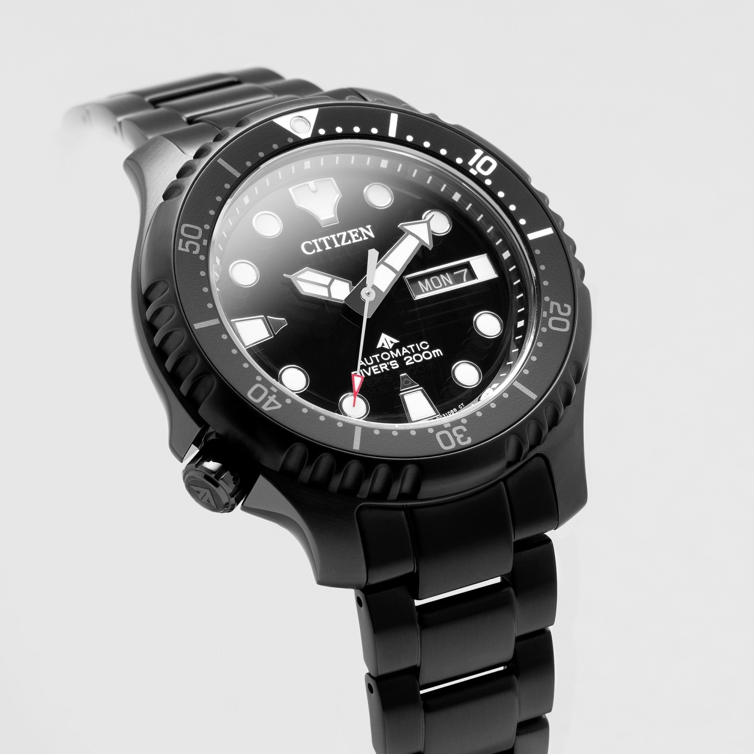 Citizen NY0145-86EE zegarek czarny sportowy Promaster bransoleta - miniatura 4