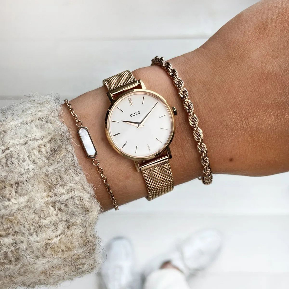 Cluse CW0101211003 zegarek damski La Boheme Mesh - miniatura 5