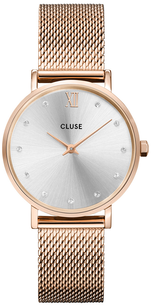 Minuit Crystal Silver/Rose Gold Cluse CW10205 