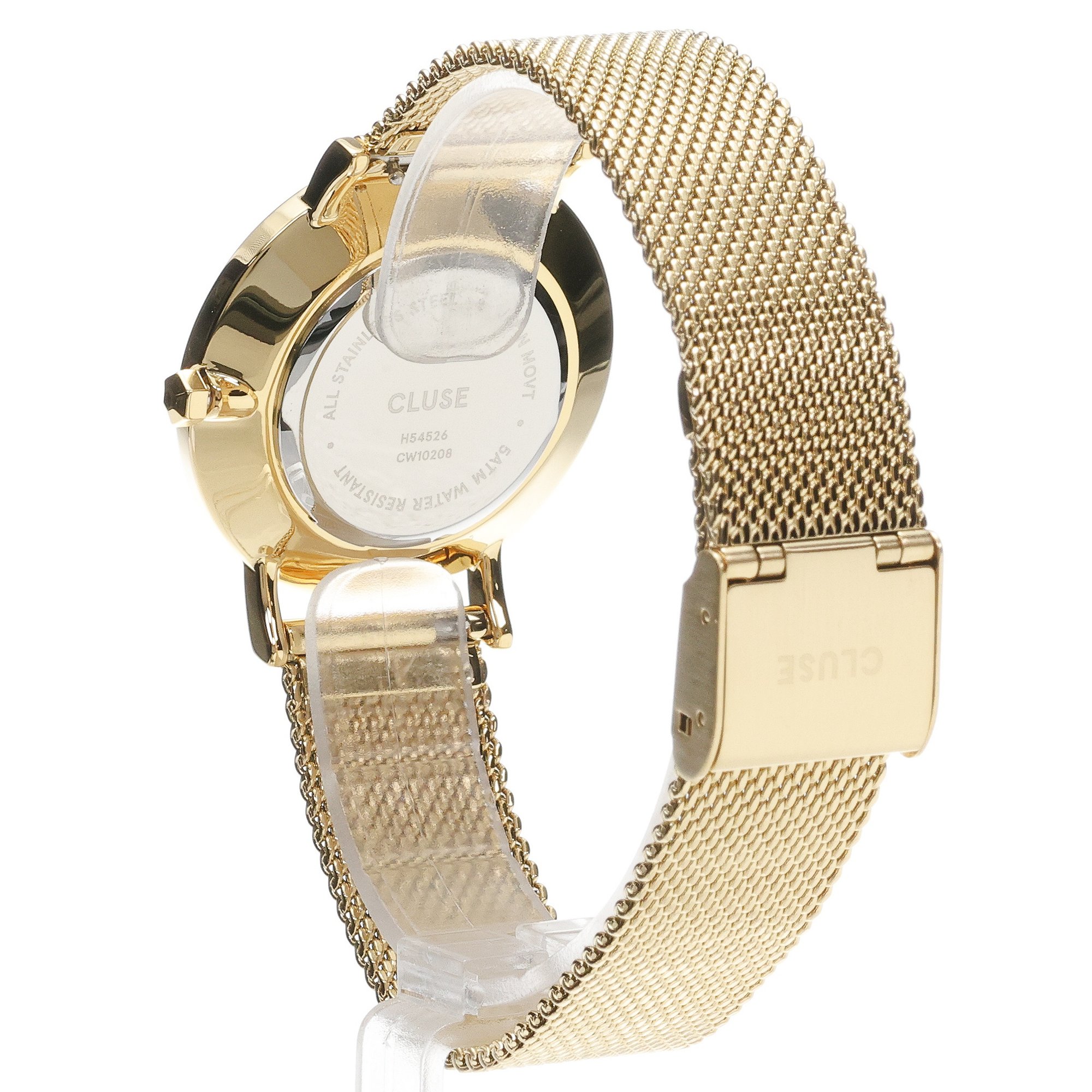 Cluse CW10208 Full Gold Colour Minuit klasyczny zegarek złoty - miniatura 4