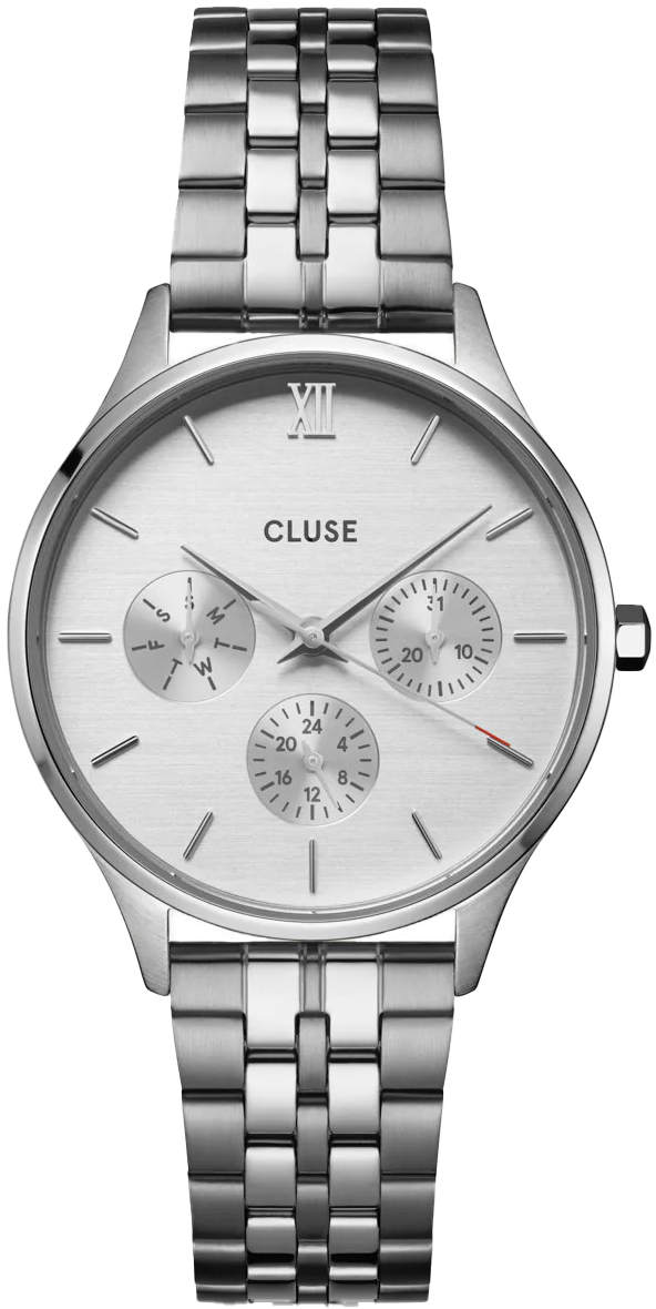 Minuit Multifunction Full Silver Cluse CW10703 