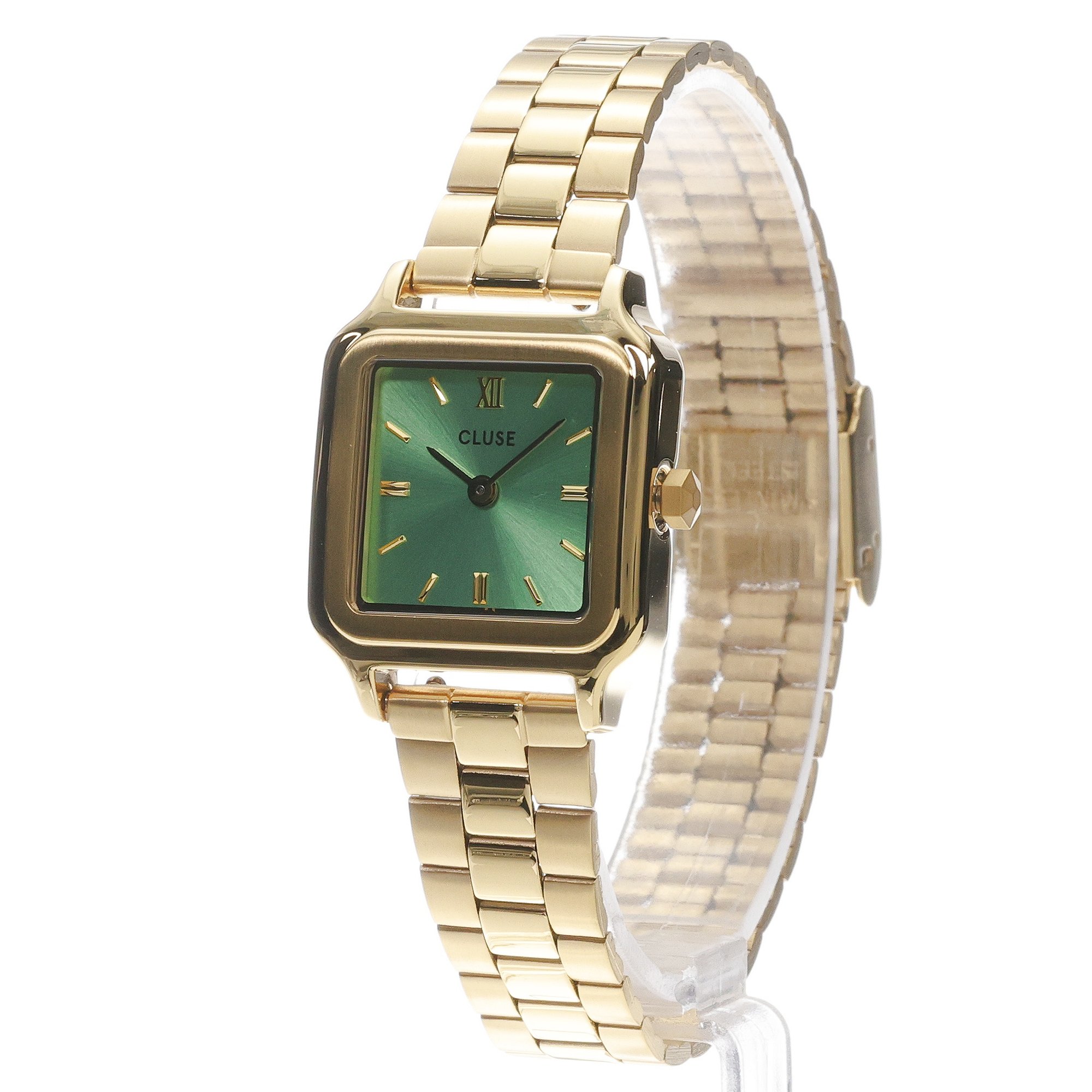 Cluse CW11809 Gracieuse Gracieuse Petite Light Green-Gold zegarek damski fashion-modowy mineralne - miniatura 2