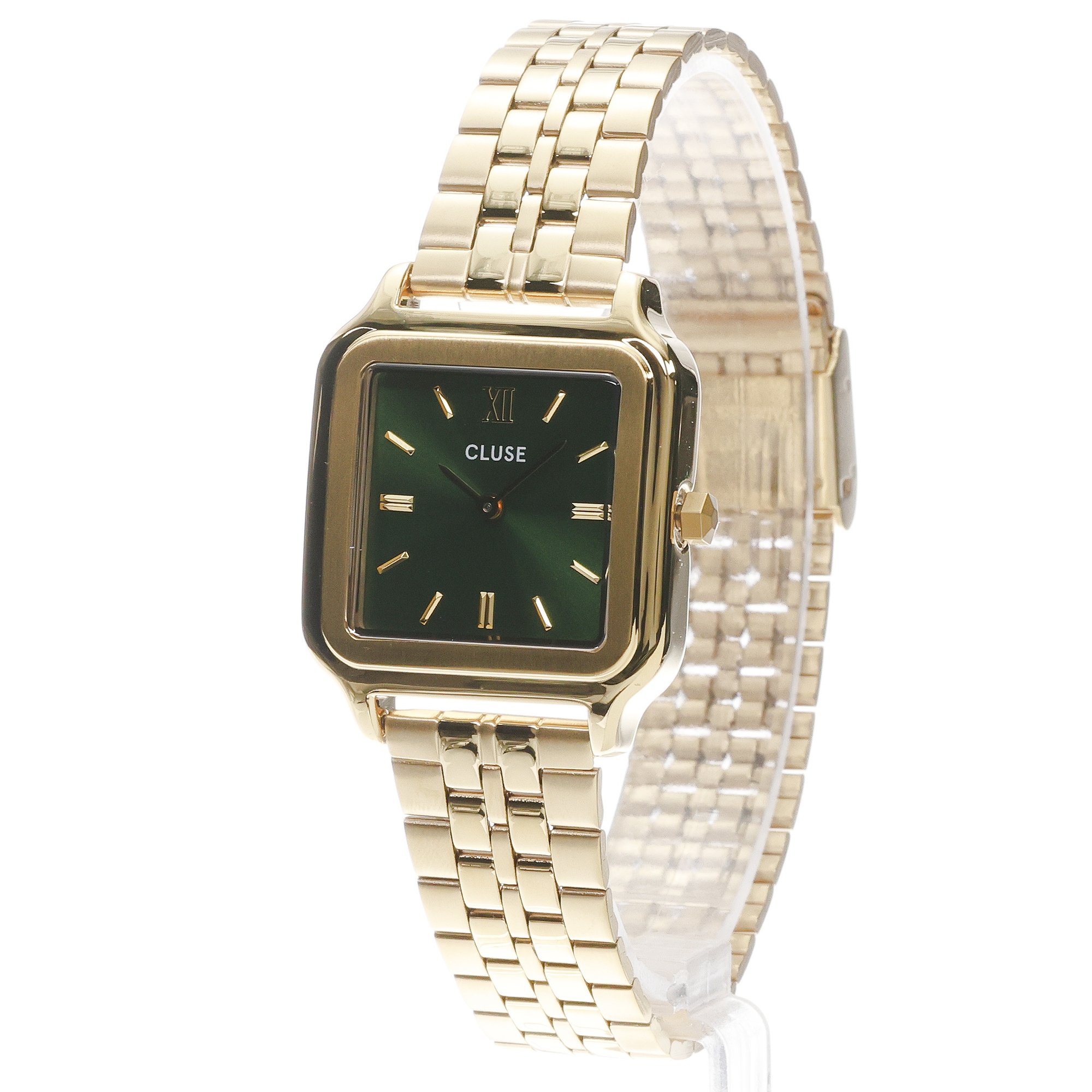 Cluse CW11905 Gracieuse Gracieuse Gold Stainless Steel 28mm zegarek damski klasyczny mineralne - miniatura 2