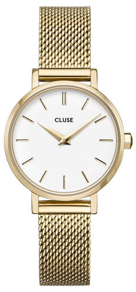 Petite Mesh White/Gold Cluse CW0101211001 