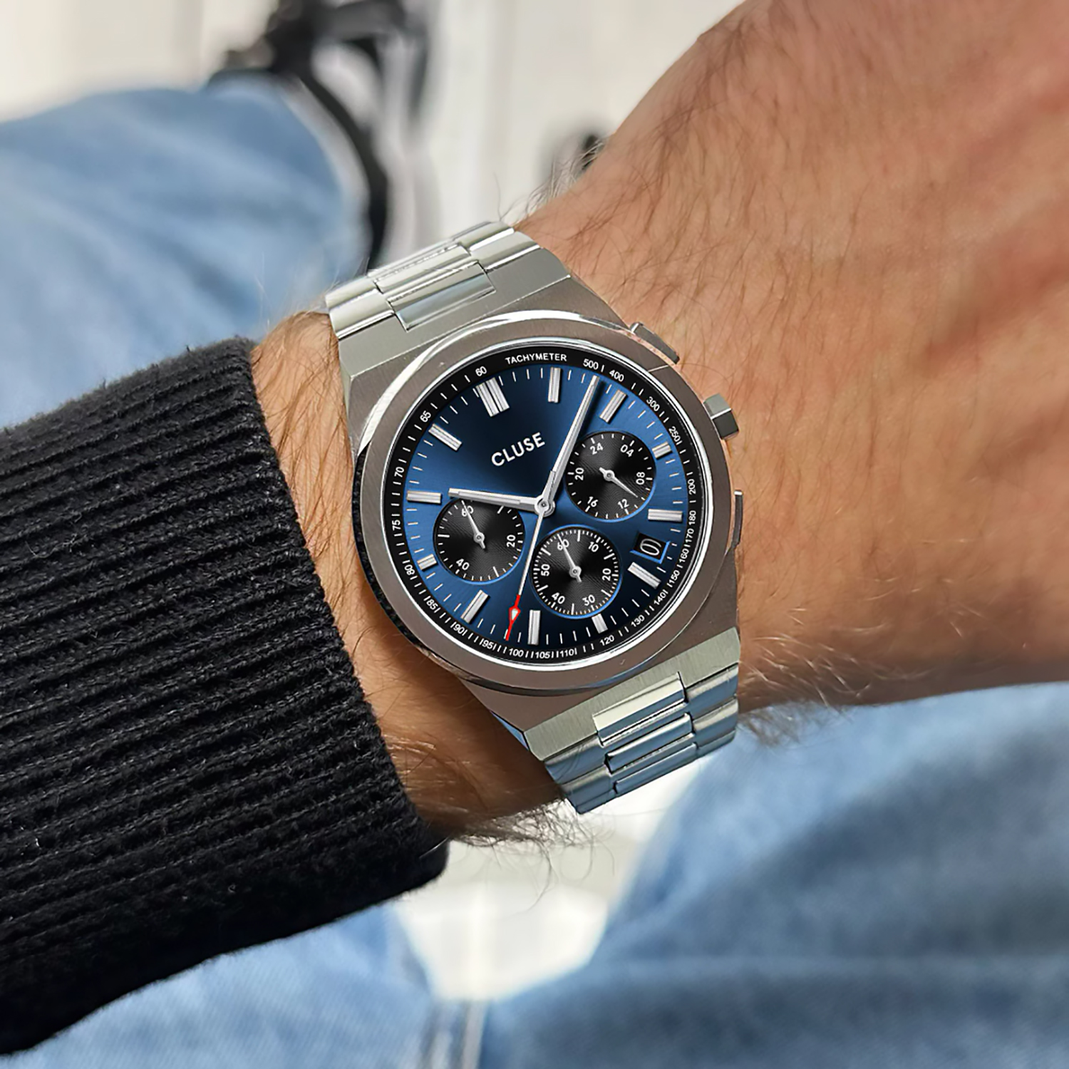 CW20805 Vigoureux zegarek męski sportowy mineralne
