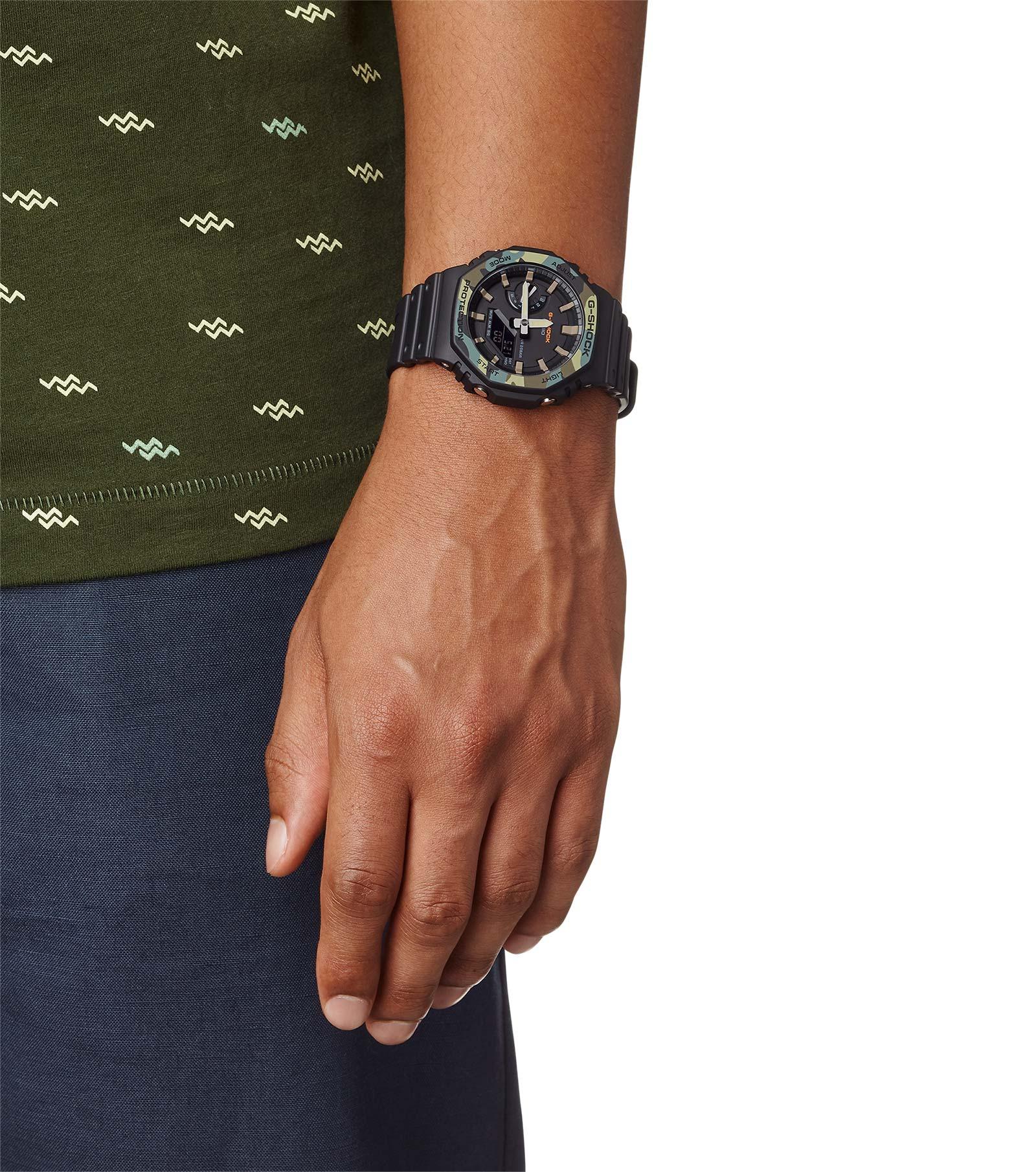 zegarek G-Shock GA-2100SU-1AER czarny G-Shock