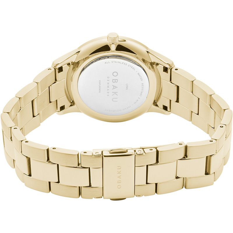 Obaku Denmark V247LXGWSG damski zegarek Slim bransoleta - miniatura 9